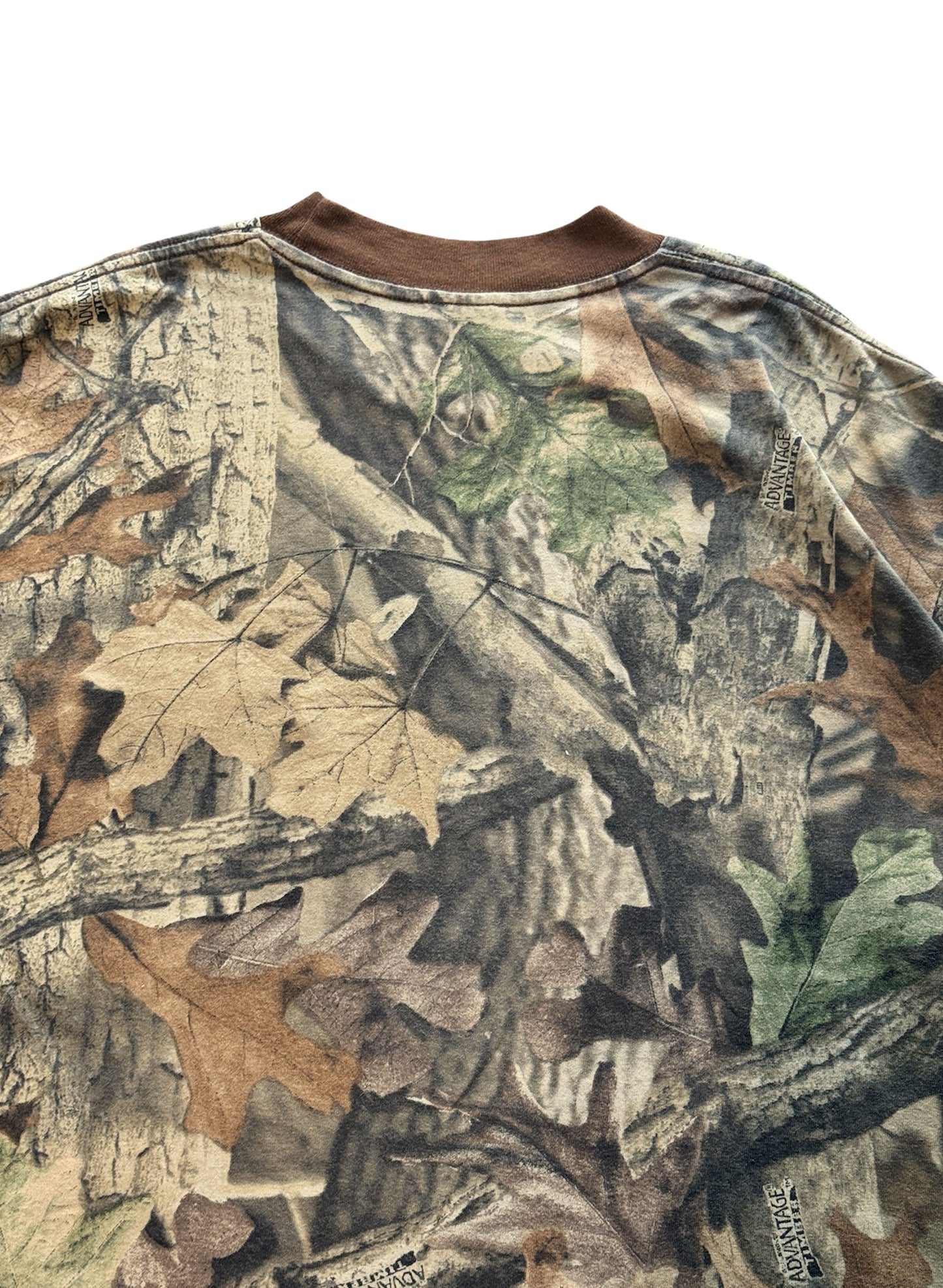 (SUP-412) Walls REAL TREE CAMO LS TEE - LARGE