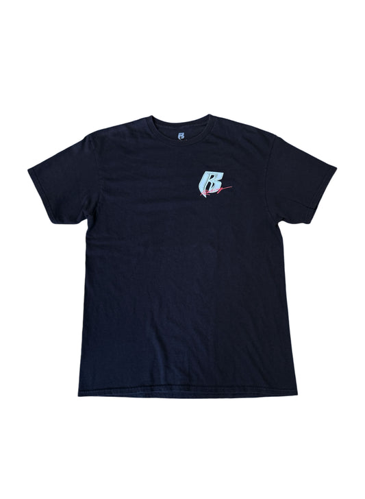 (SUP-221) RUFF RYDERS RACING TEE - BLACK (L)