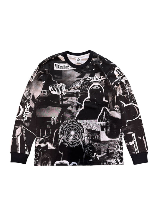 (SUP-268) NIKE ACG GRAPHIC LS TEE - S