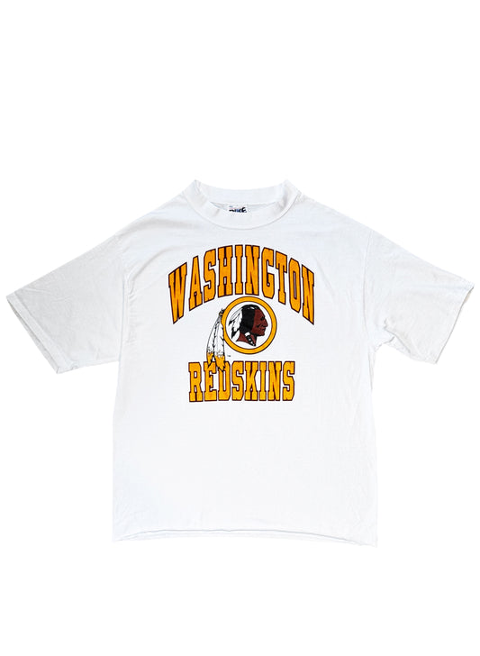 (SUP-662) NFL WASHINGTON REDSKINS "CUT OFF" TEE - MADE IN U.S.A.
