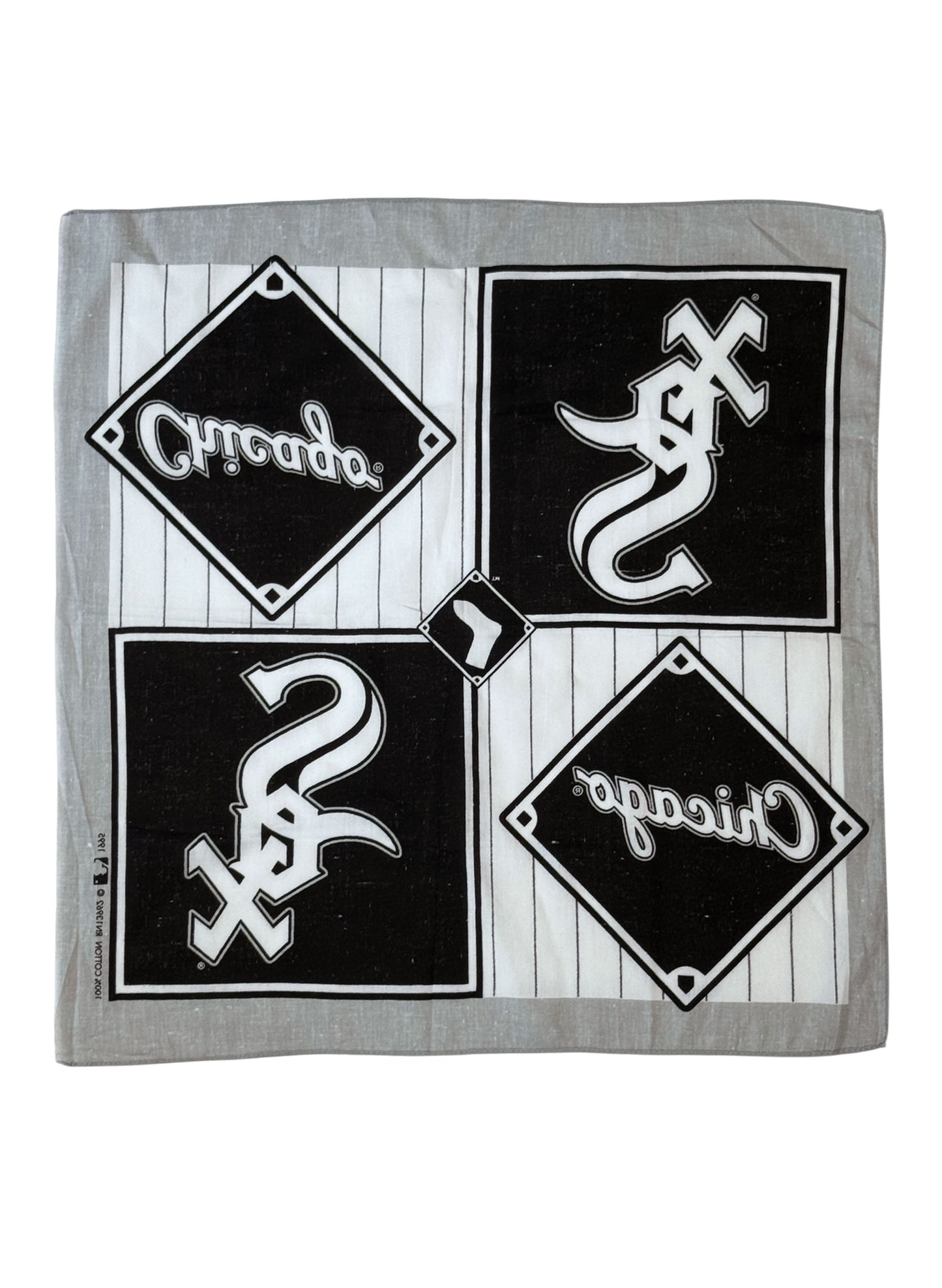 (SUP-713) VINTAGE 1995 MLB CHICAGO WHITE SOX BANDANA