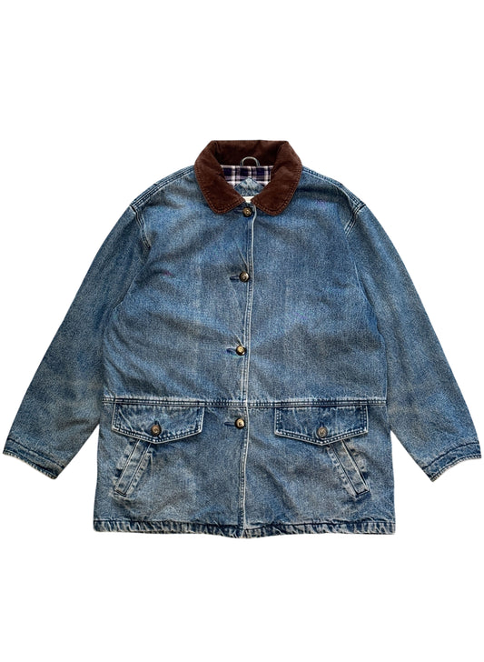 (SUP-518) ST.JOHN'S BAY DENIM COVERALL JACKET