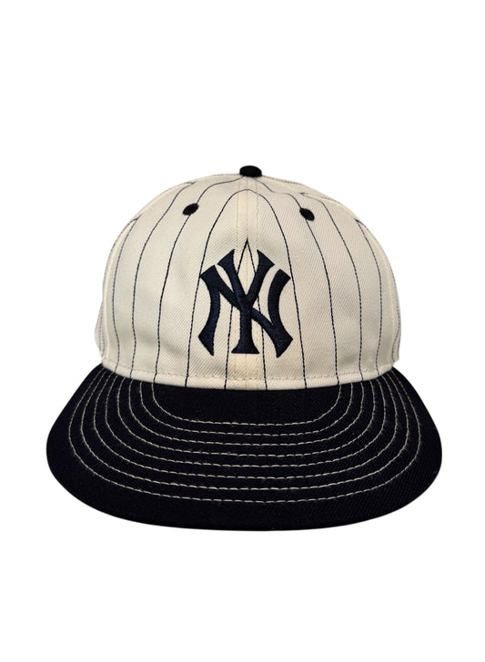 (SUP-516) NEWERA NEW YORK YANKEES PINSTRIPE RC 59FIFTY CAP