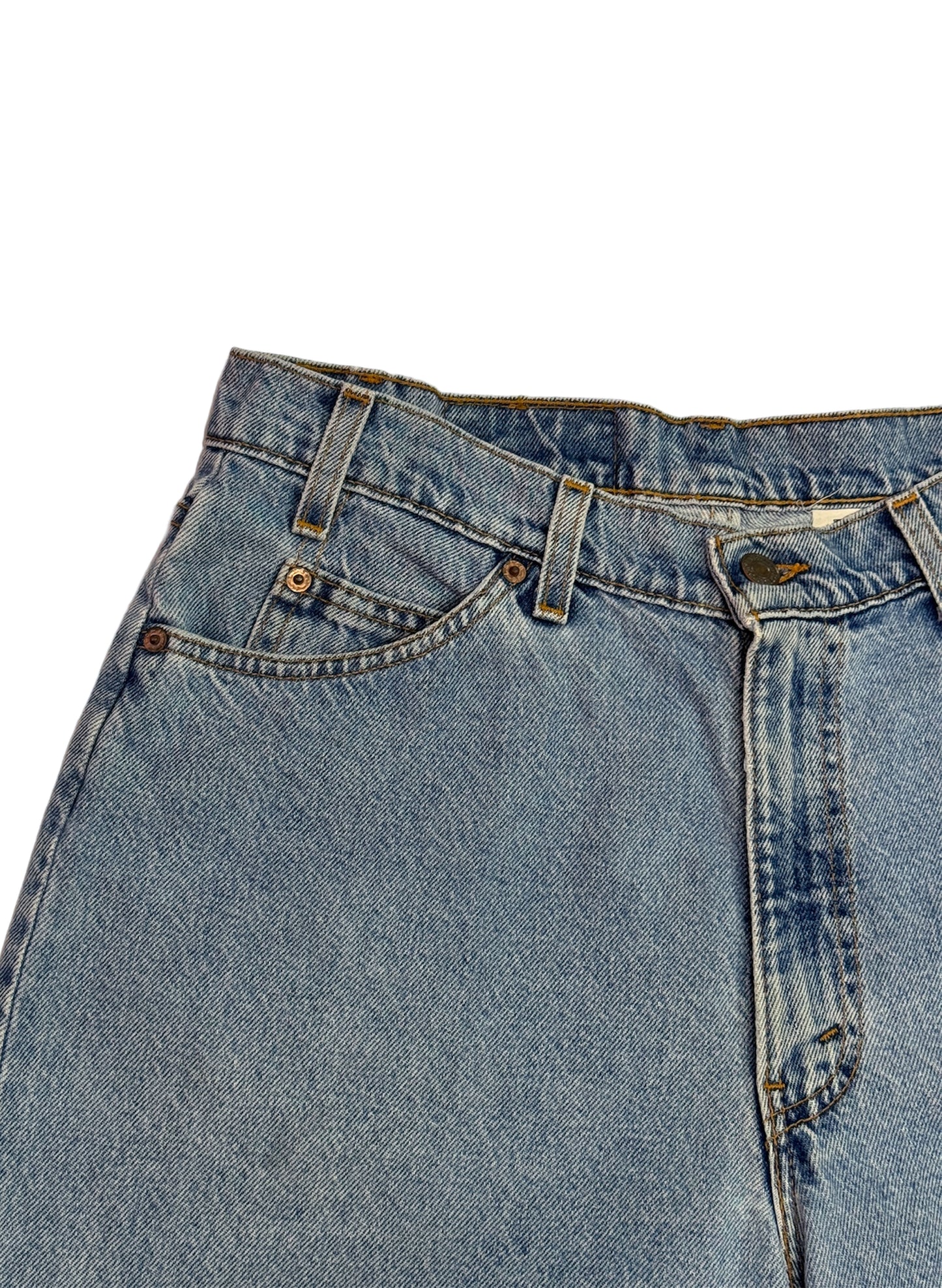 SUP-137 LEVI'S 560 DENIM SHORTS - MADE IN USA (W36)
