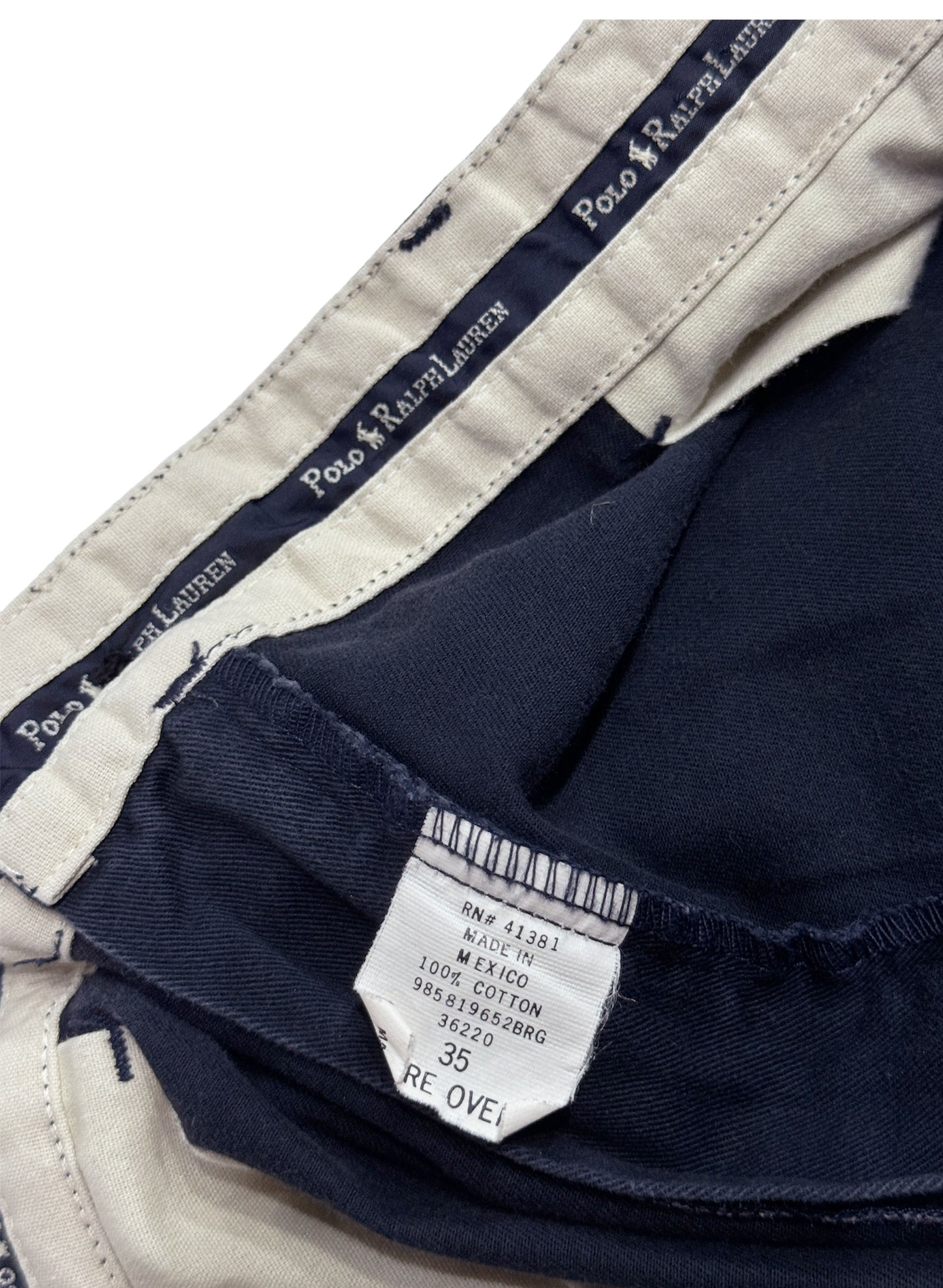 SUP-141 POLO RALPH LAUREN "TYLER SHORT" - NAVY (W35)
