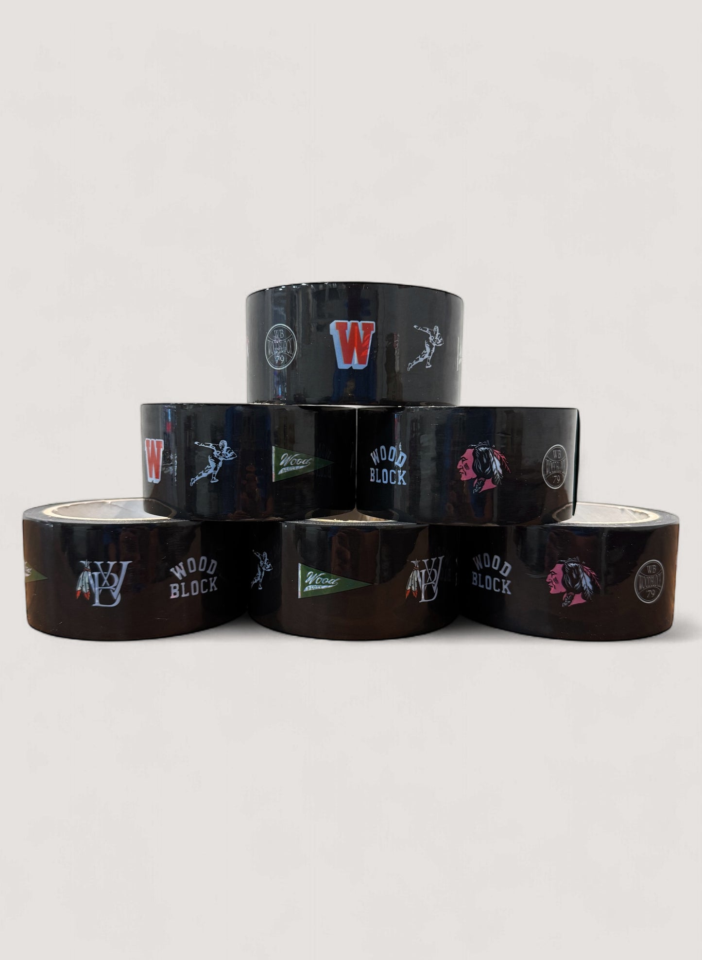 WOODBLOCK SOUVENIR OPP TAPE (WB-25SS-019)