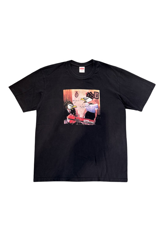 (SUP-297) ANTI HERO x Supreme PRINT TEE - MADE IN U.S.A. (L)