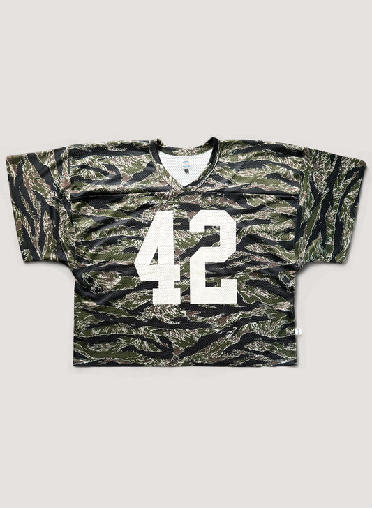 WOODBLOCK 42 S/S MESH FOOTBALL SHIRT TIGER CAMO (WB-25SS-005)