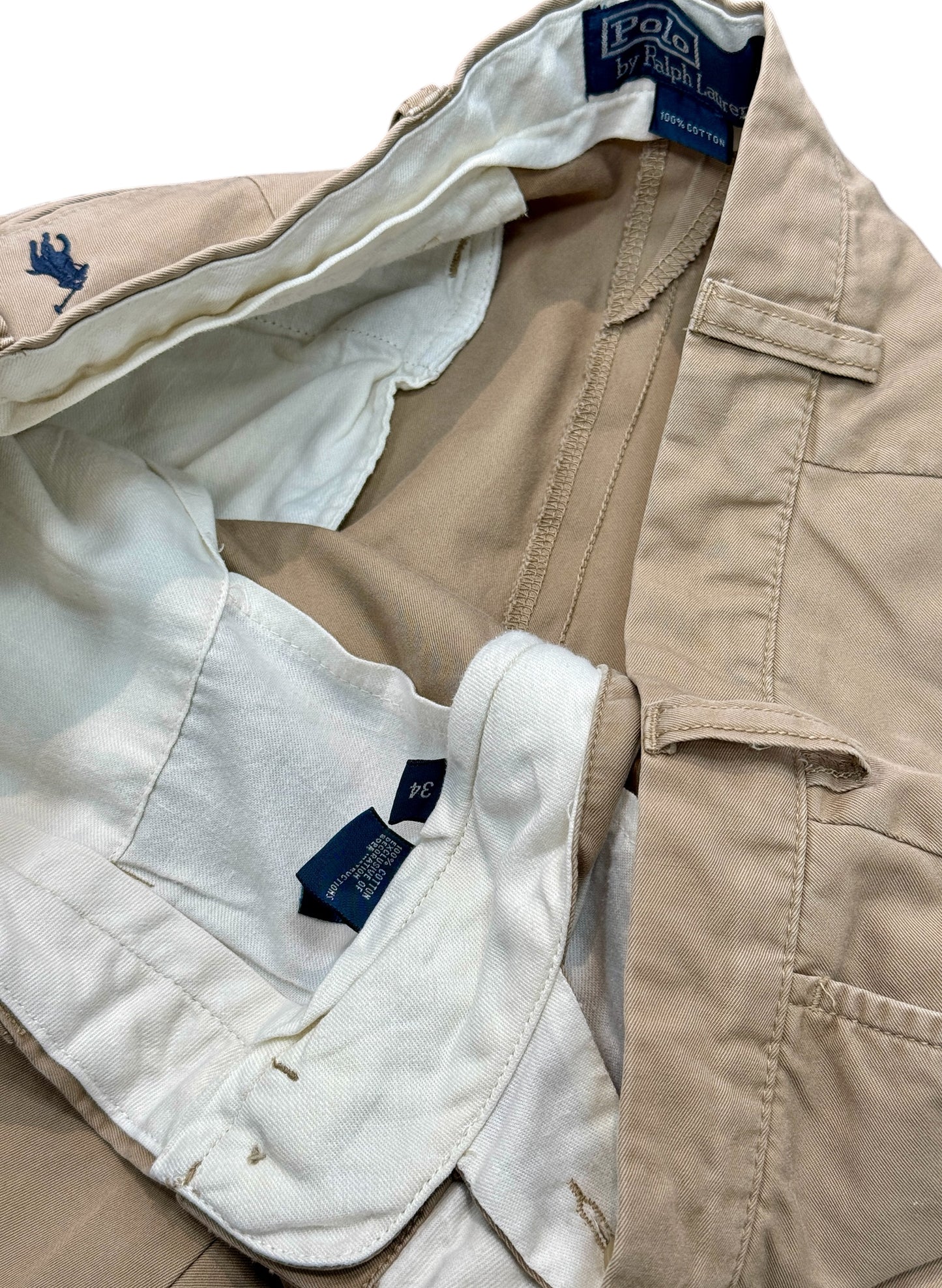 (UD-243) POLO RALPH LAUREN COTTON CHINO SHORTS