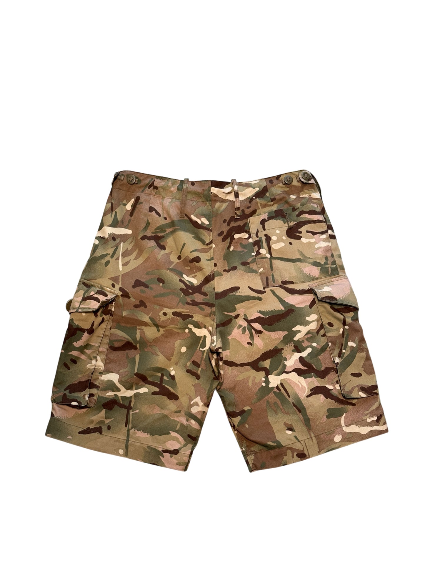 (SUP-293) UK MILTARY MTP CAMO SHORTS (w88)