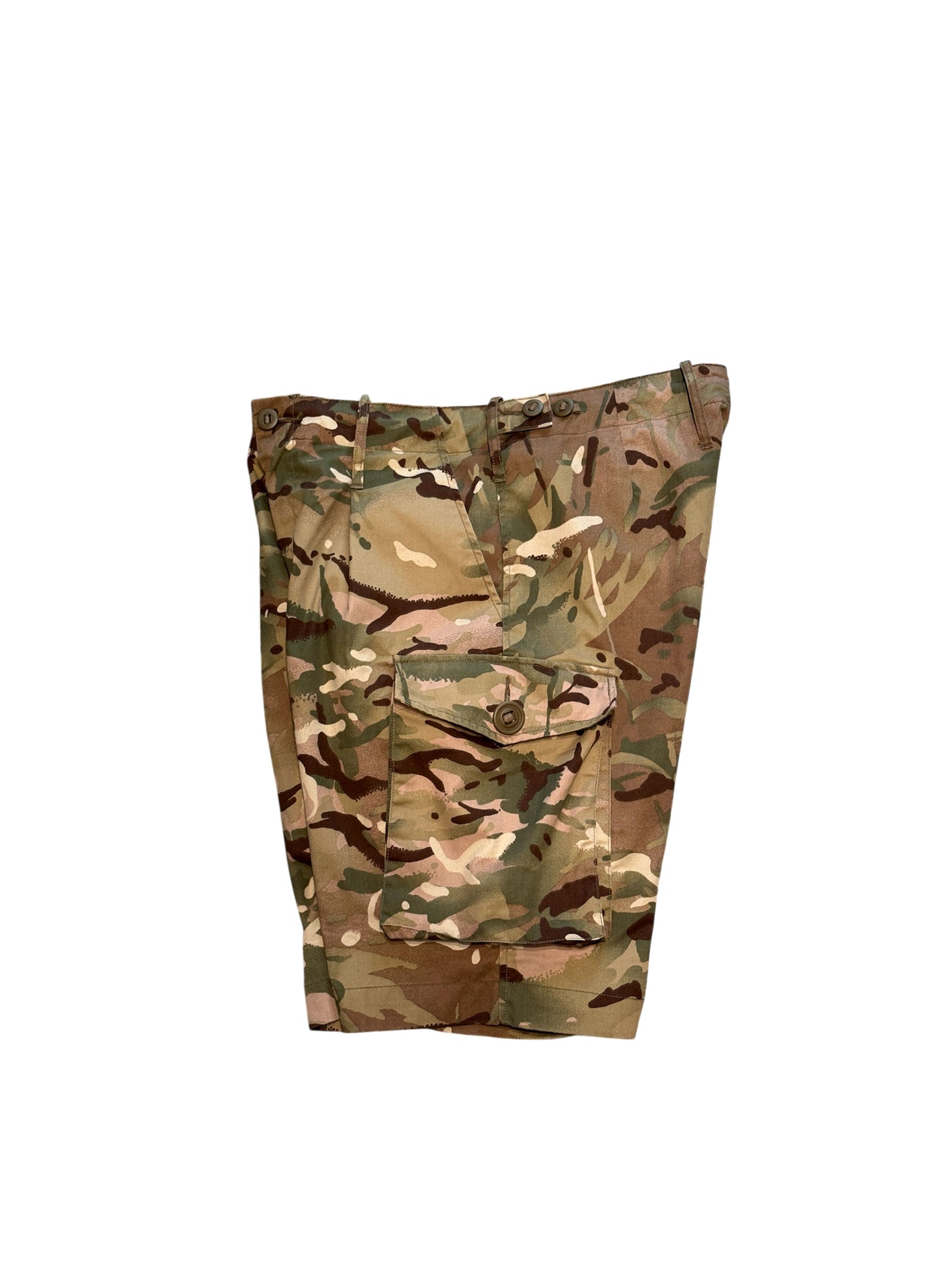 (SUP-293) UK MILTARY MTP CAMO SHORTS (w88)