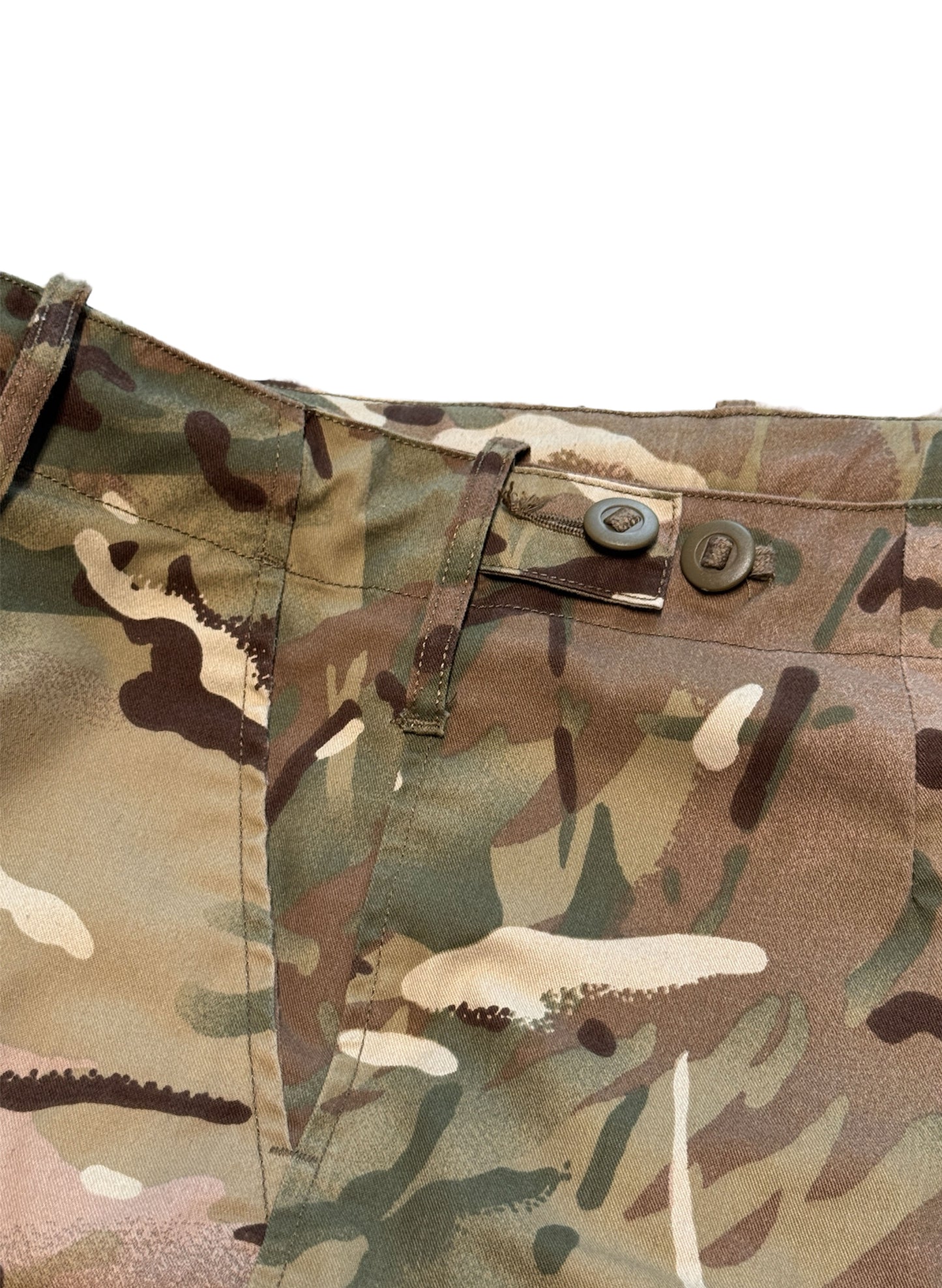 (SUP-293) UK MILTARY MTP CAMO SHORTS (w88)
