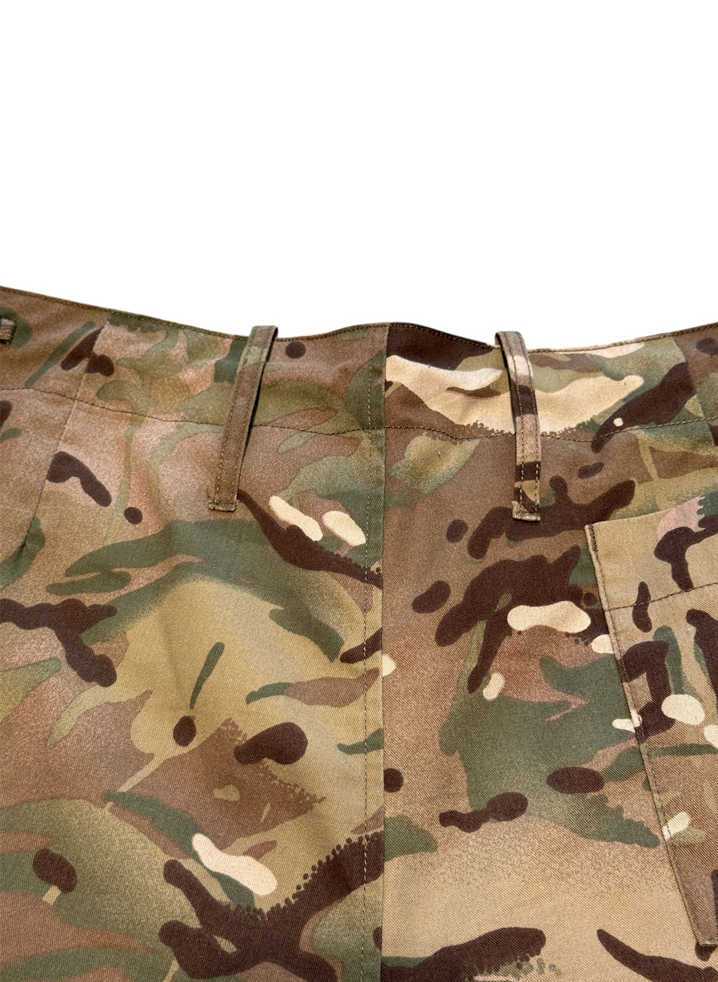 (SUP-293) UK MILTARY MTP CAMO SHORTS (w88)
