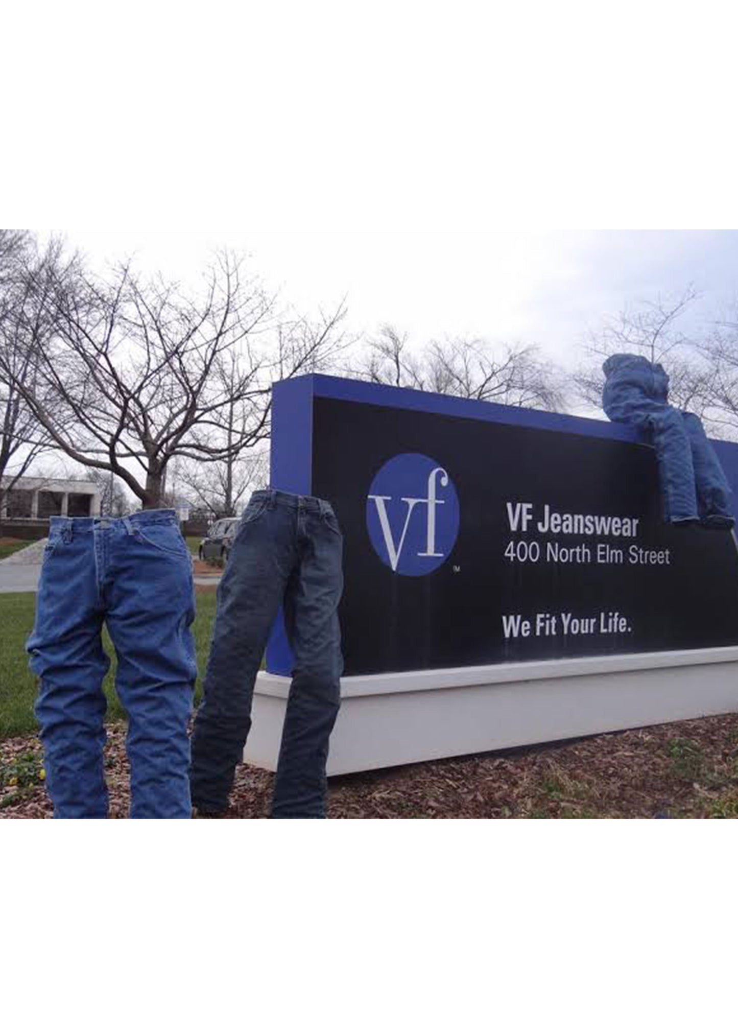 (SUP-482) VF JEANSWEAR DENIM SLACKS - MADE IN MEXICO