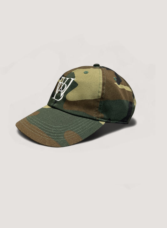 WOODBLOCK WB CLASSIC LOGO CAP WOODLAND CAMO (WB-CL-003)