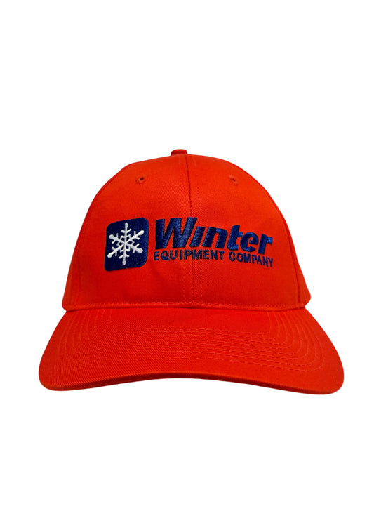 (SUP-373) WINTER EQUIPMENT COMPANY CAP - ORANGE