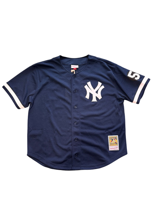 (SUP-305) Mitchell&Ness NEW YORK YANKEES "42" Mariano Rivera (48・XL)DEADSTOCK