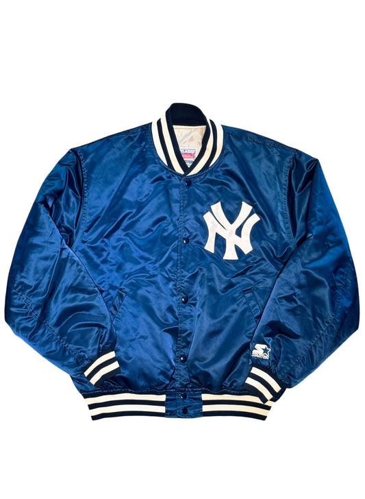 (SUP-543) STARTER NEW YORK YANKEES NYLON STADIUM JACKET - MADE IN U.S.A.