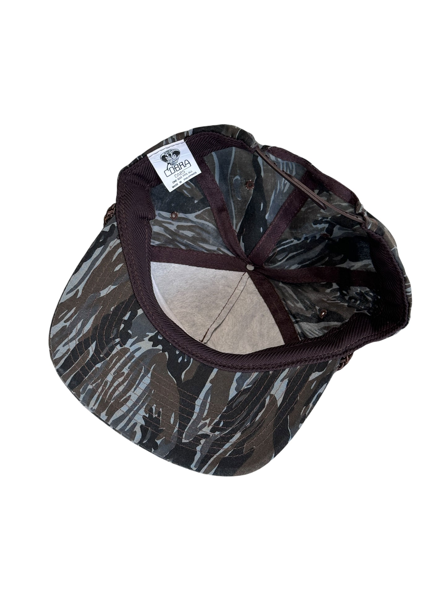 (SUP-213) VINTAGE TRUCKER CAP JIM WILLIS HARDWARE - CAMO