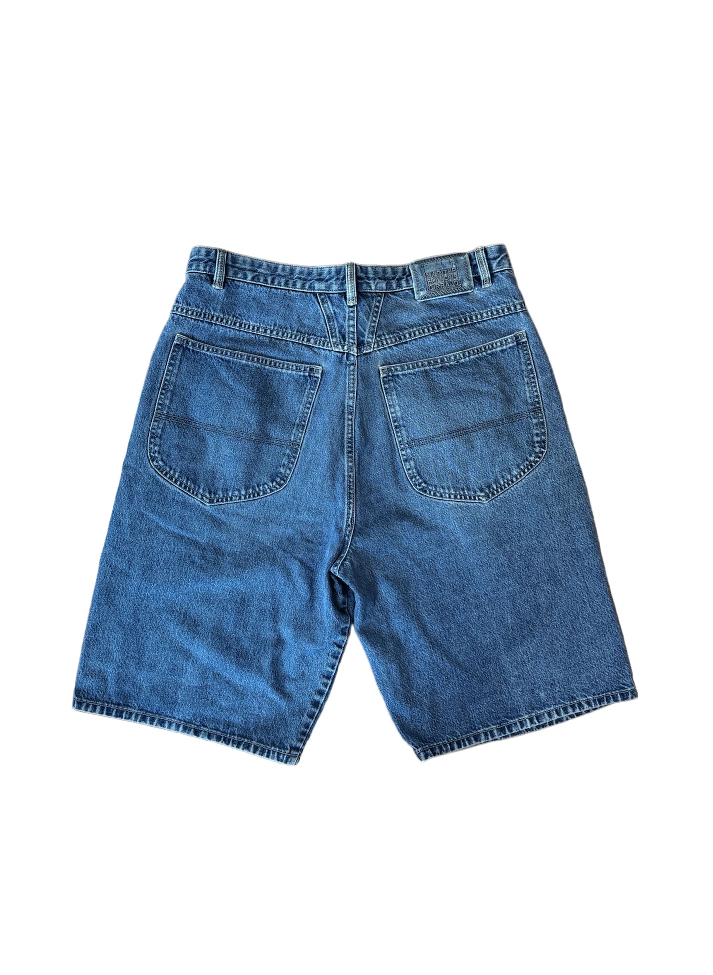 (SUP-122) MARITHE FRANCOIS GIRBAUD DENIM SHORTS (W36)
