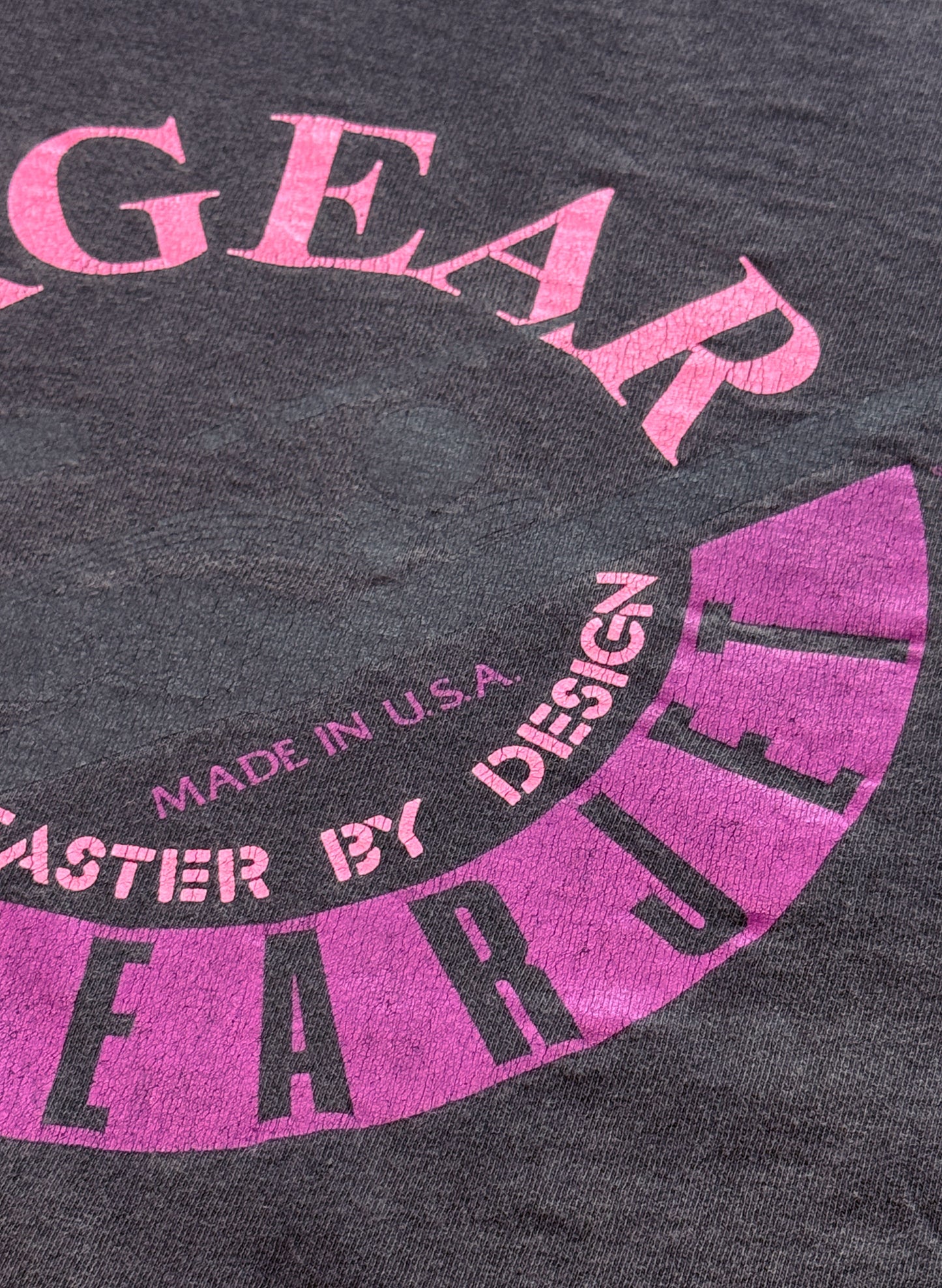 (SUP-405) 80s LEARGER LEARJET TEE - MADE IN U.S.A. (XL)