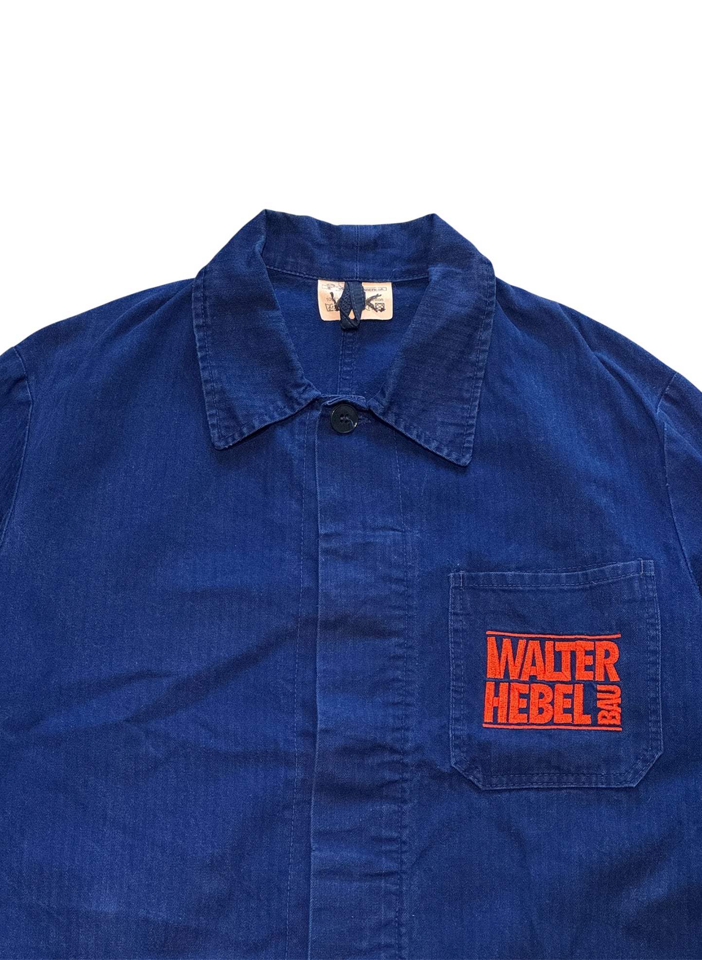 (SUP-411) HERRINGBONE EURO WORK JACKET - BLUE (50・Lサイズ相当)