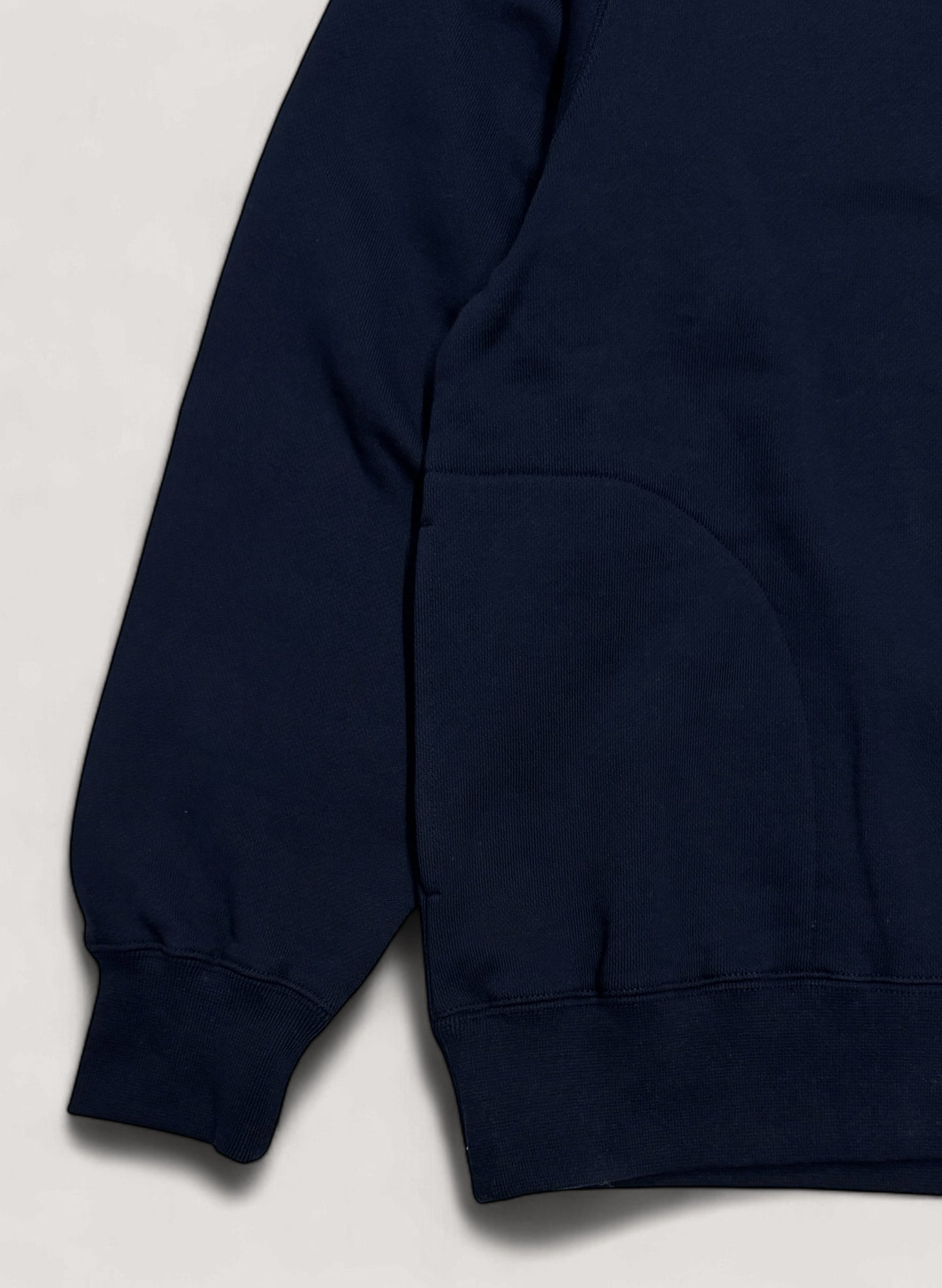 WOODBLOCK SWEAT TURTLE NECK NAVY (WB-25SS-003)