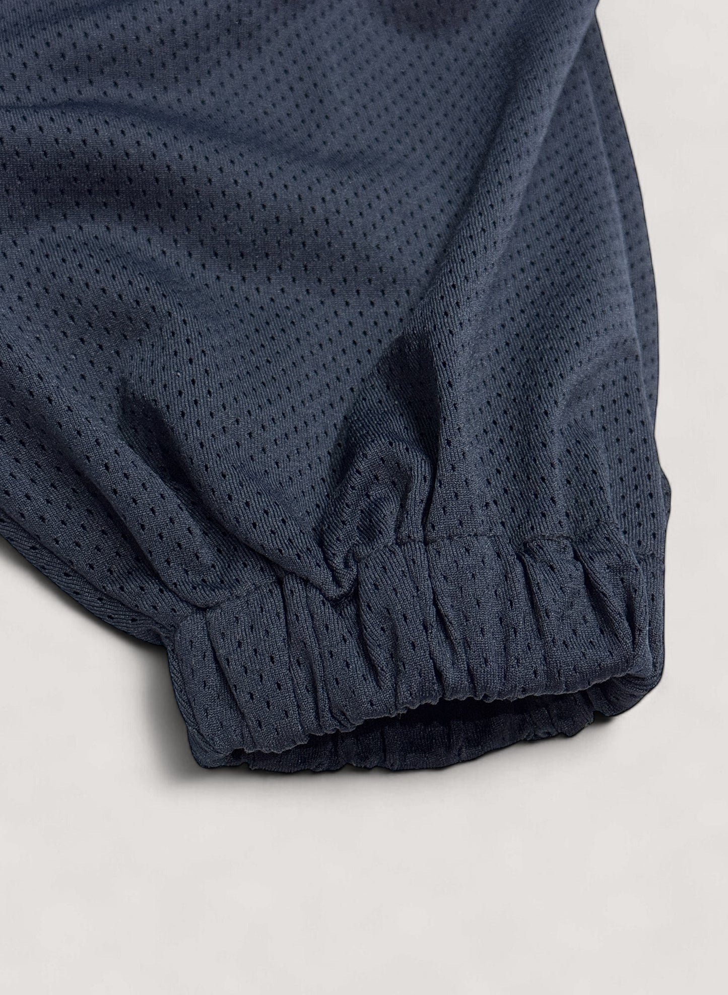 WOODBLOCK 42 MESH FOOTBALL LS SHIRT NAVY/WHITE (WB-25SS-004)