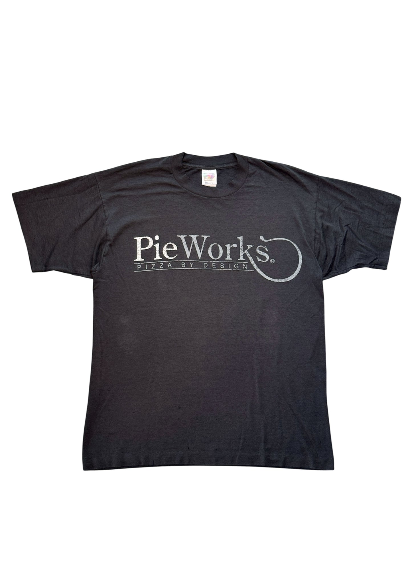 (SUP-404) 90s "Pie Works Pizza" TEE (L)