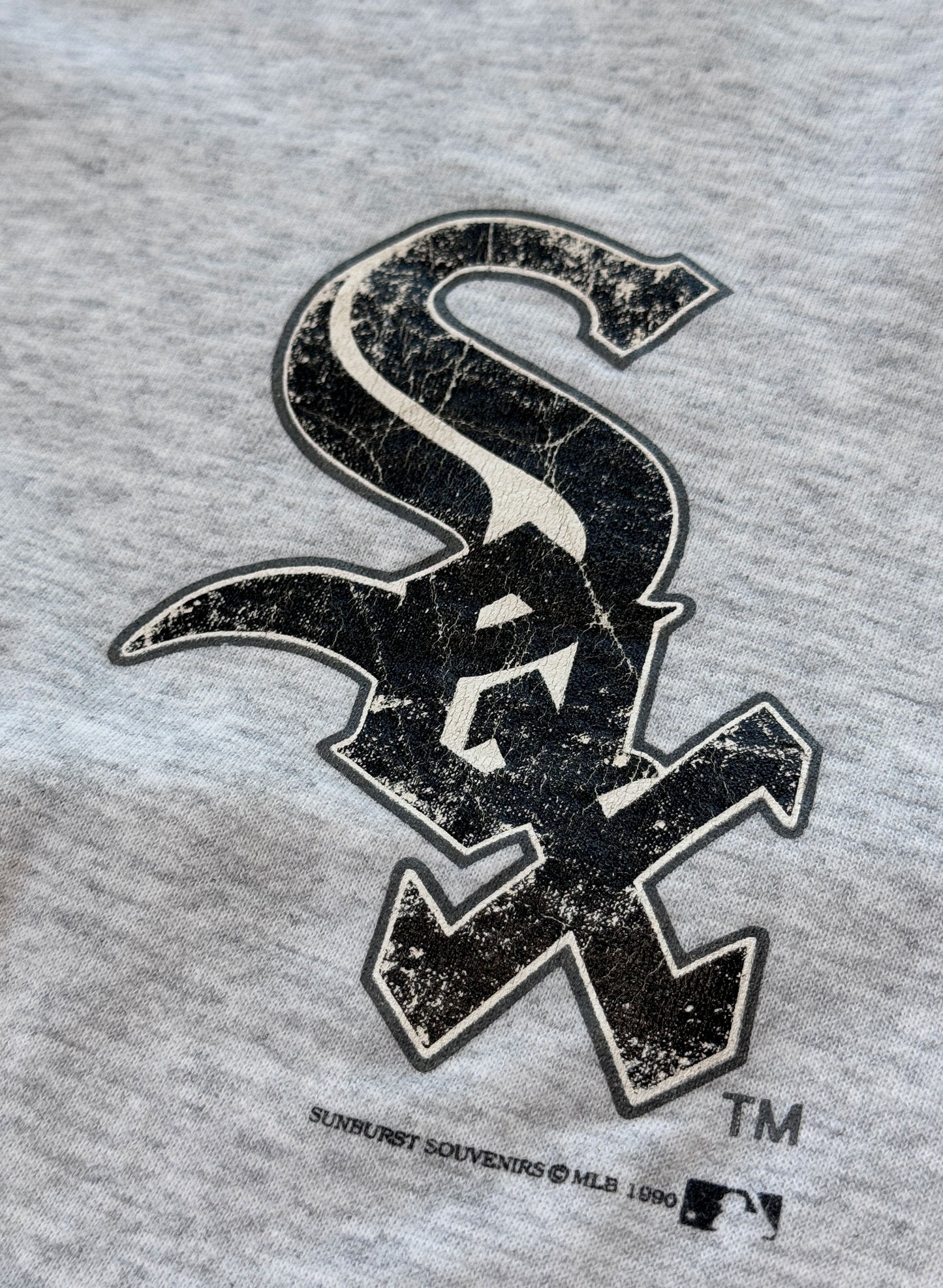 (SUP-163) 1990 CHICAGO WHITE SOX SWEAT - MADE IN U.S.A. (XL)
