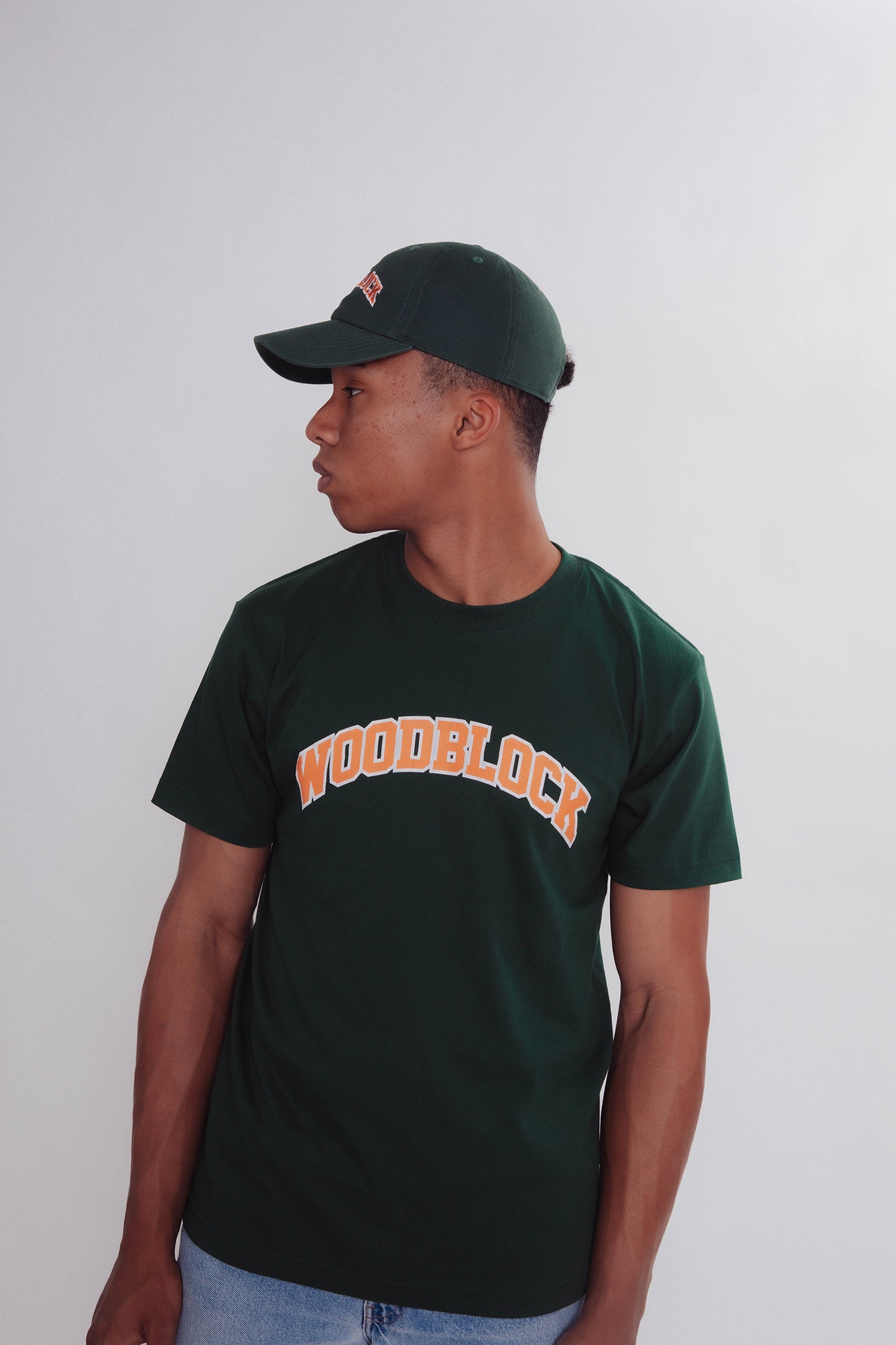 WOODBLOCK ARCH LOGO TEE