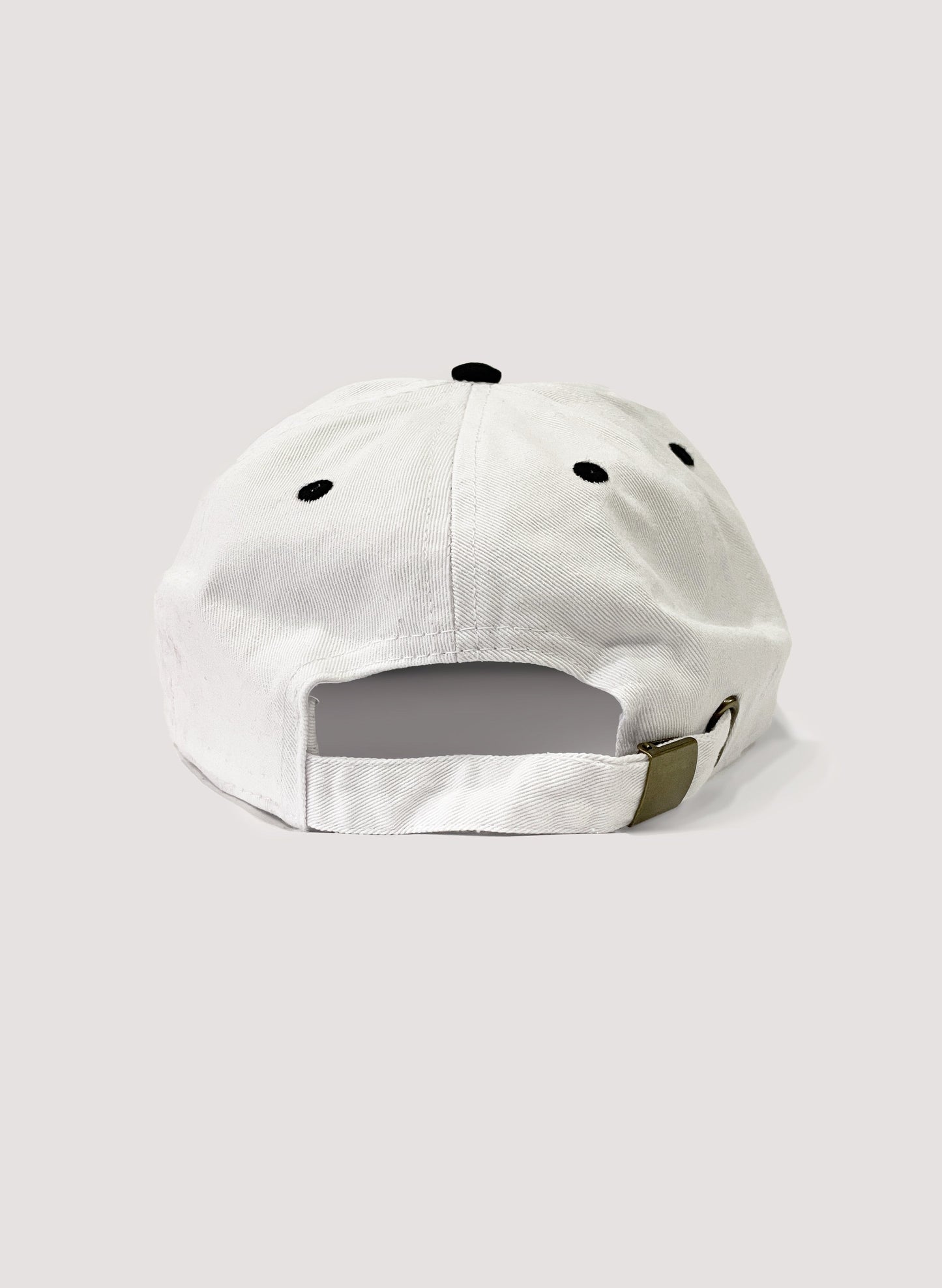 WOODBLOCK WB CLASSIC LOGO 2TONE CAP WHITE/BLACK (WB-25SS-023)