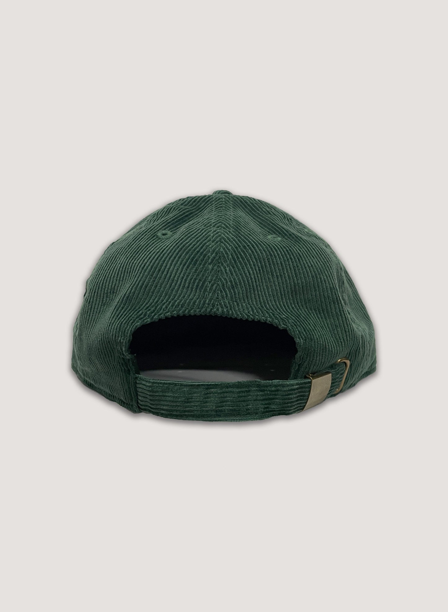 WOODBLOCK EMBROIDERY EAGLE CORDUROY CAP GREEN (WB-23AW-014)