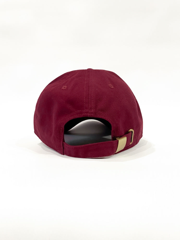 WOODBLOCK WB CLASSIC LOGO CAP BURGUNDY(WB-CL-003)