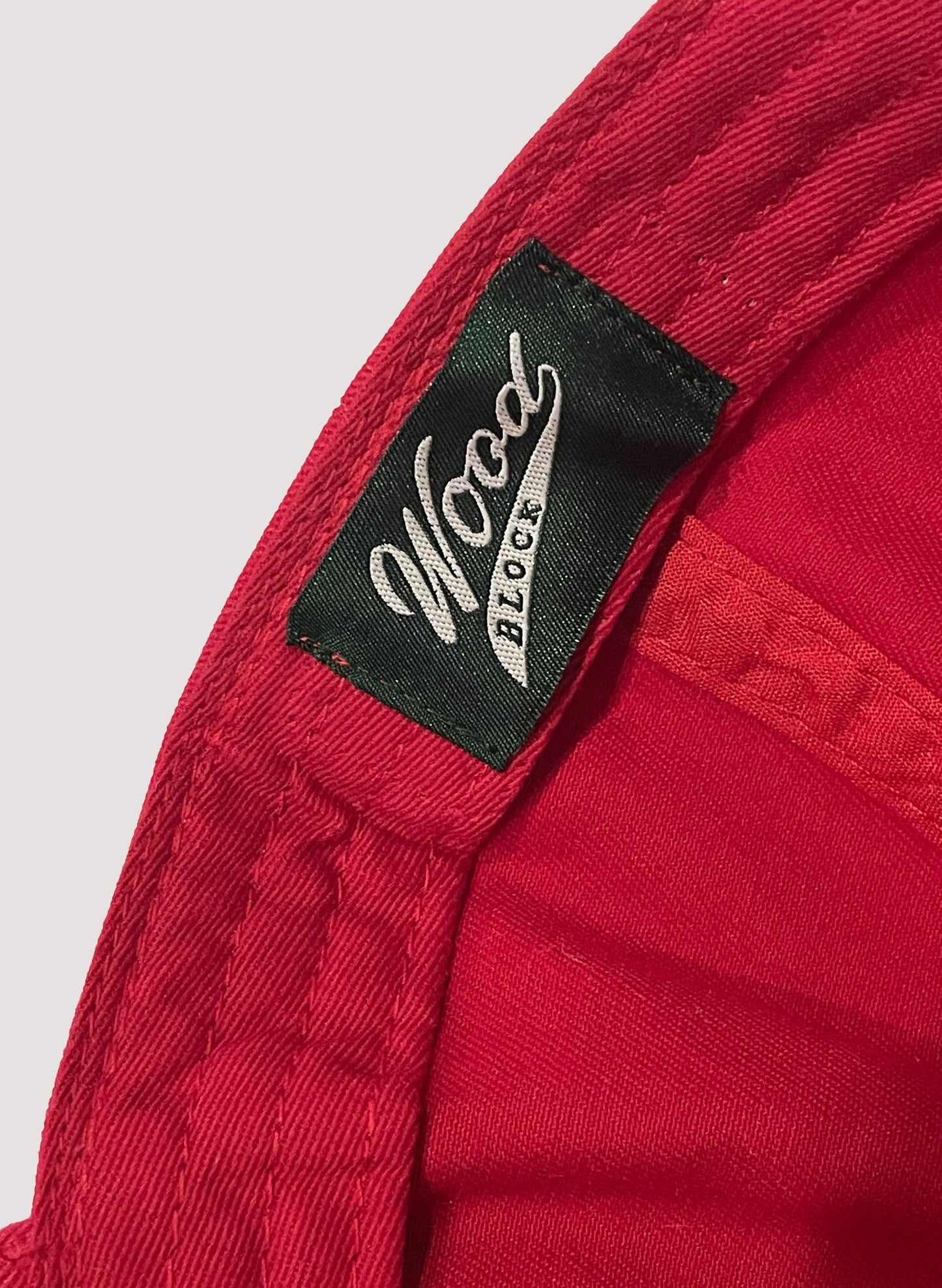 WOODBLOCK WB CLASSIC LOGO CAP RED (WB-CL-003)