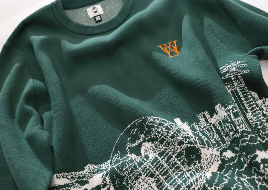 EXPANSION FLUSHING MEADOWS SWEATER for WOODBLOCK