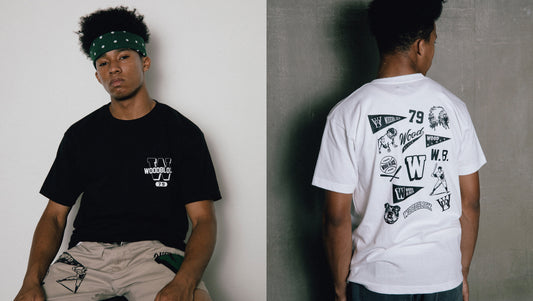 WOODBLOCK MULTI LOGO TEE RELEASE.