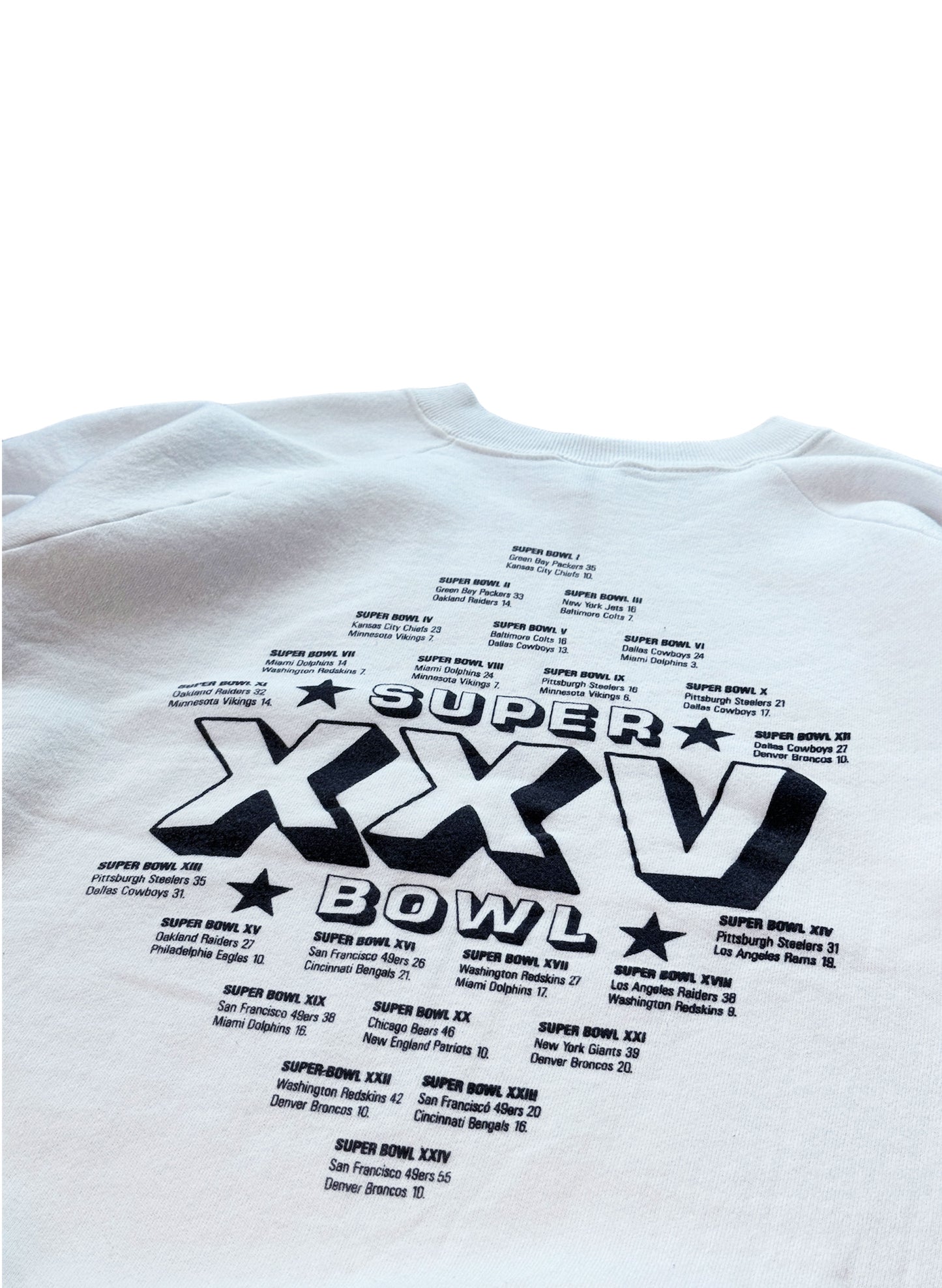 (SUP-001)  1991 SUPER BOWL XXV  (XL)