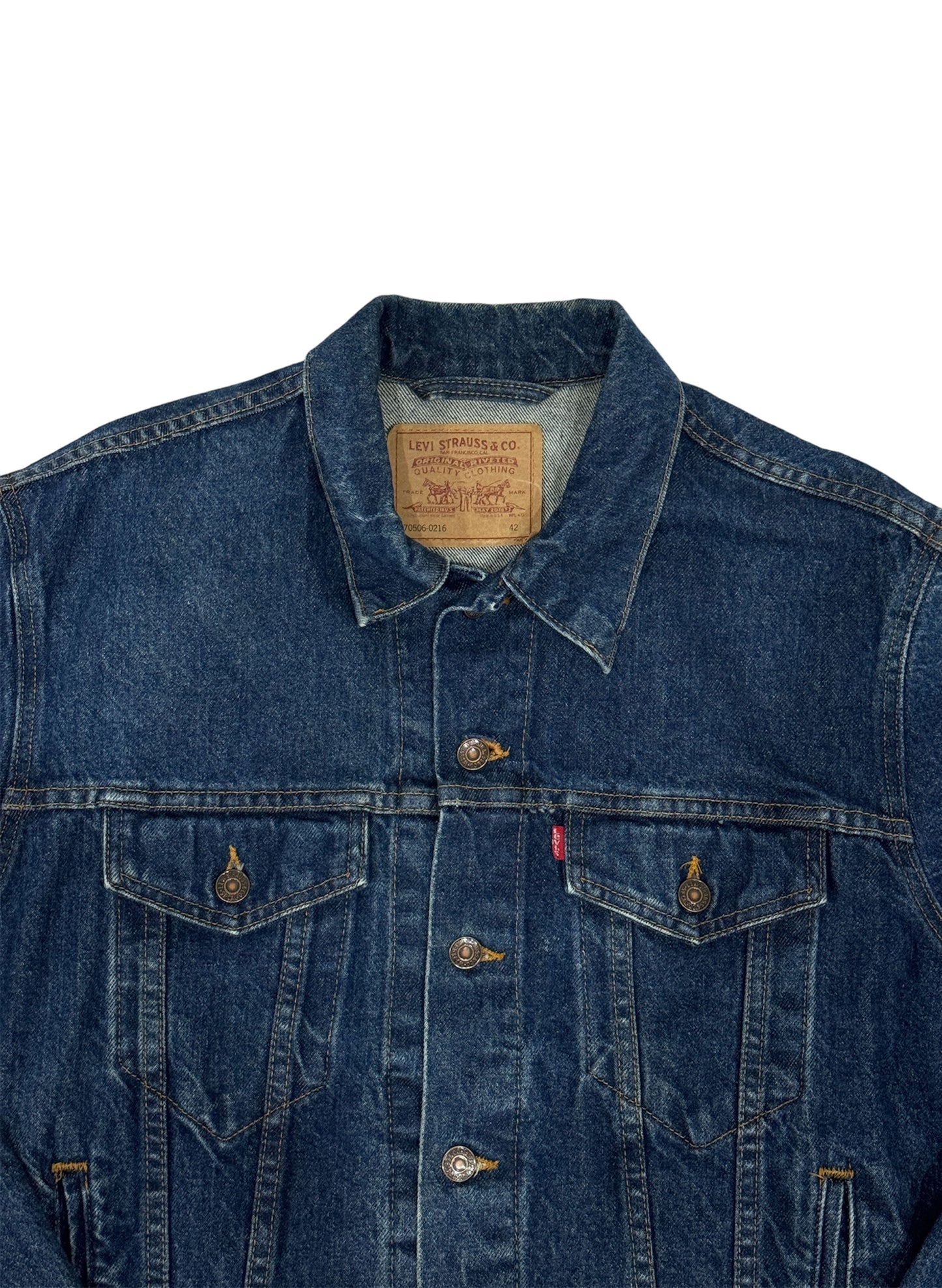 (SUP-015)  LEVI’S 70506 - 0216 - MADE IN U.S.A.  (42・L相当)