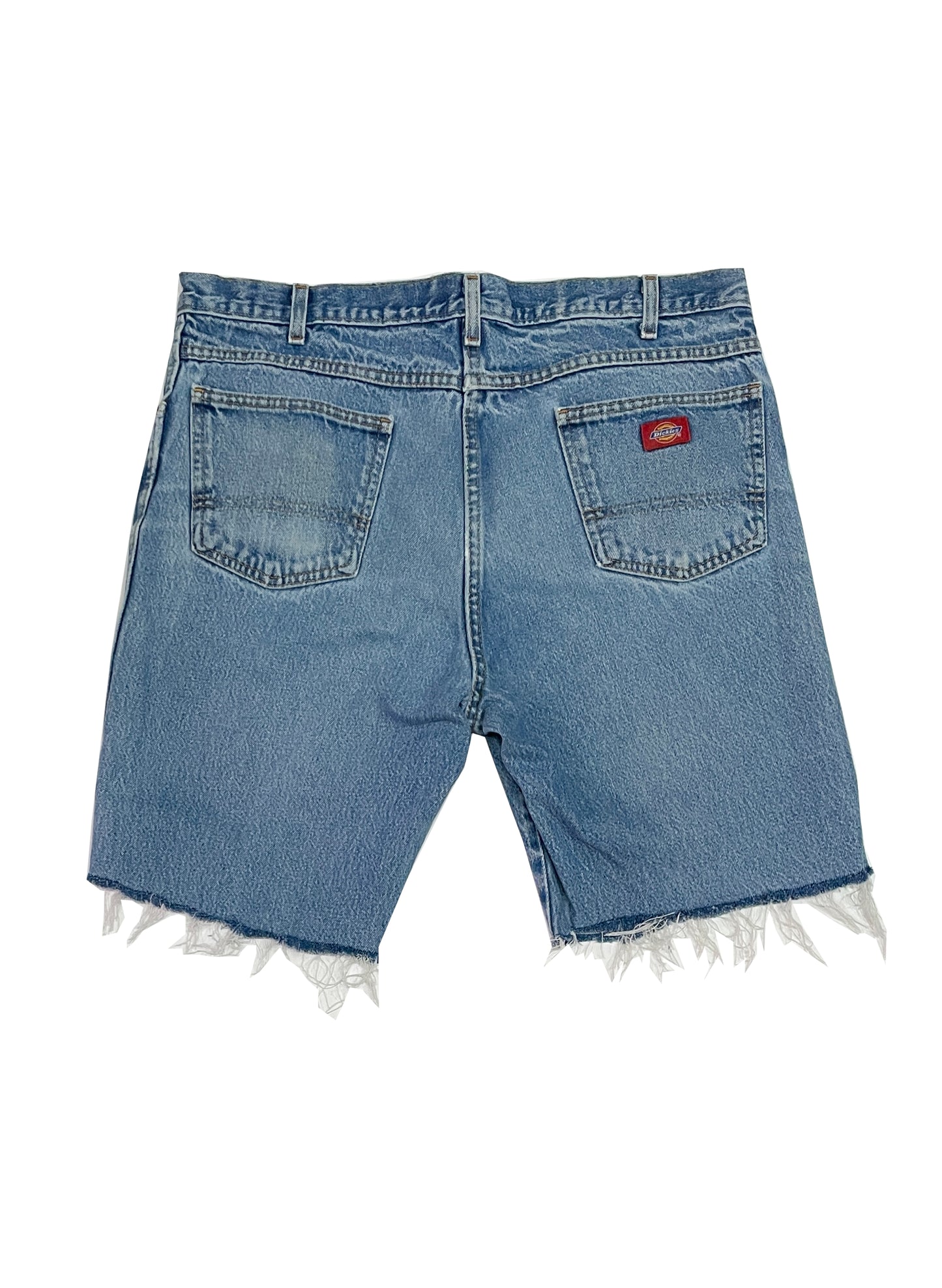 (UD-036) DICKIES VINTAGE DENIM SHORTS (W38)