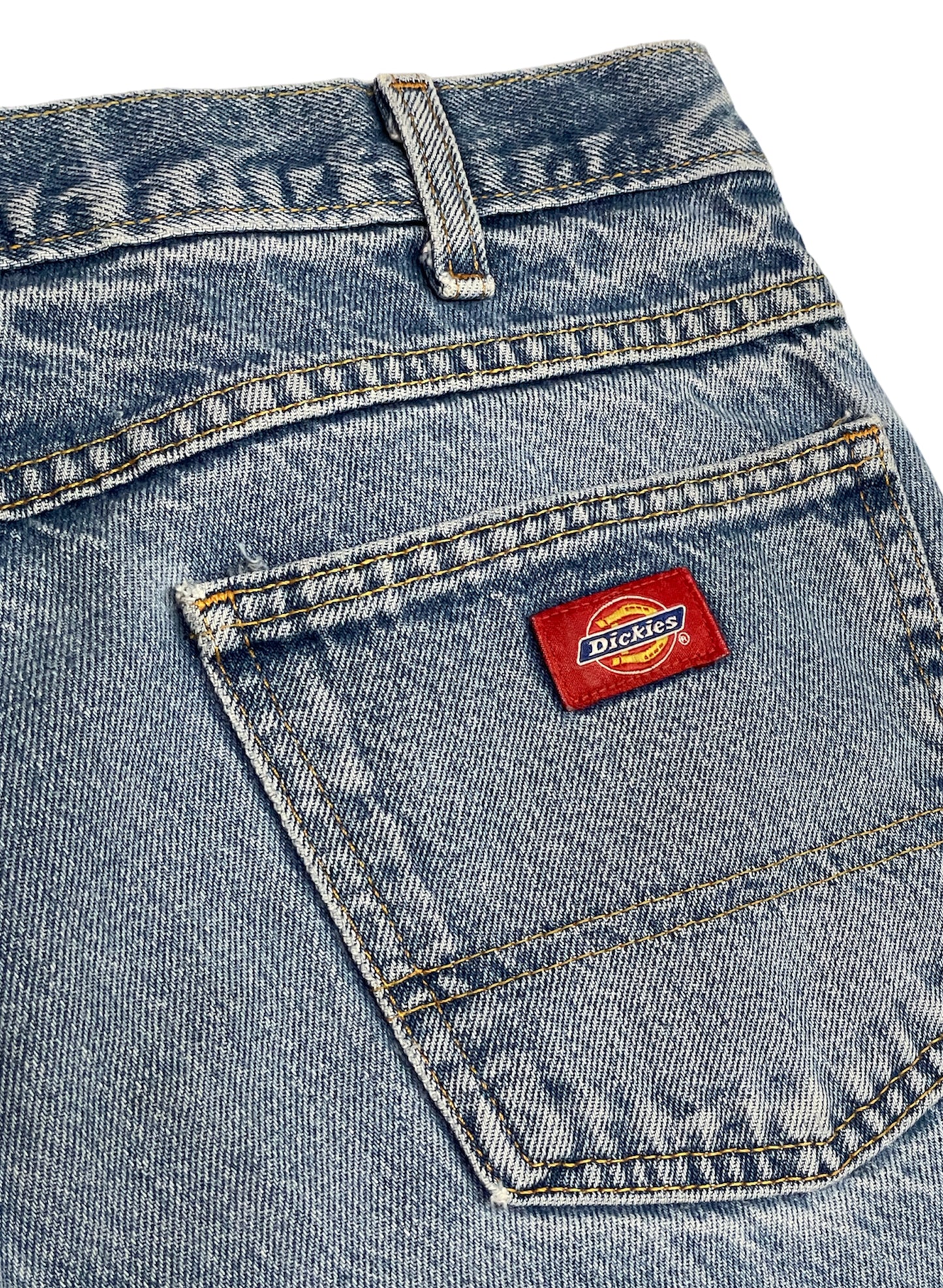 (UD-036) DICKIES VINTAGE DENIM SHORTS (W38)