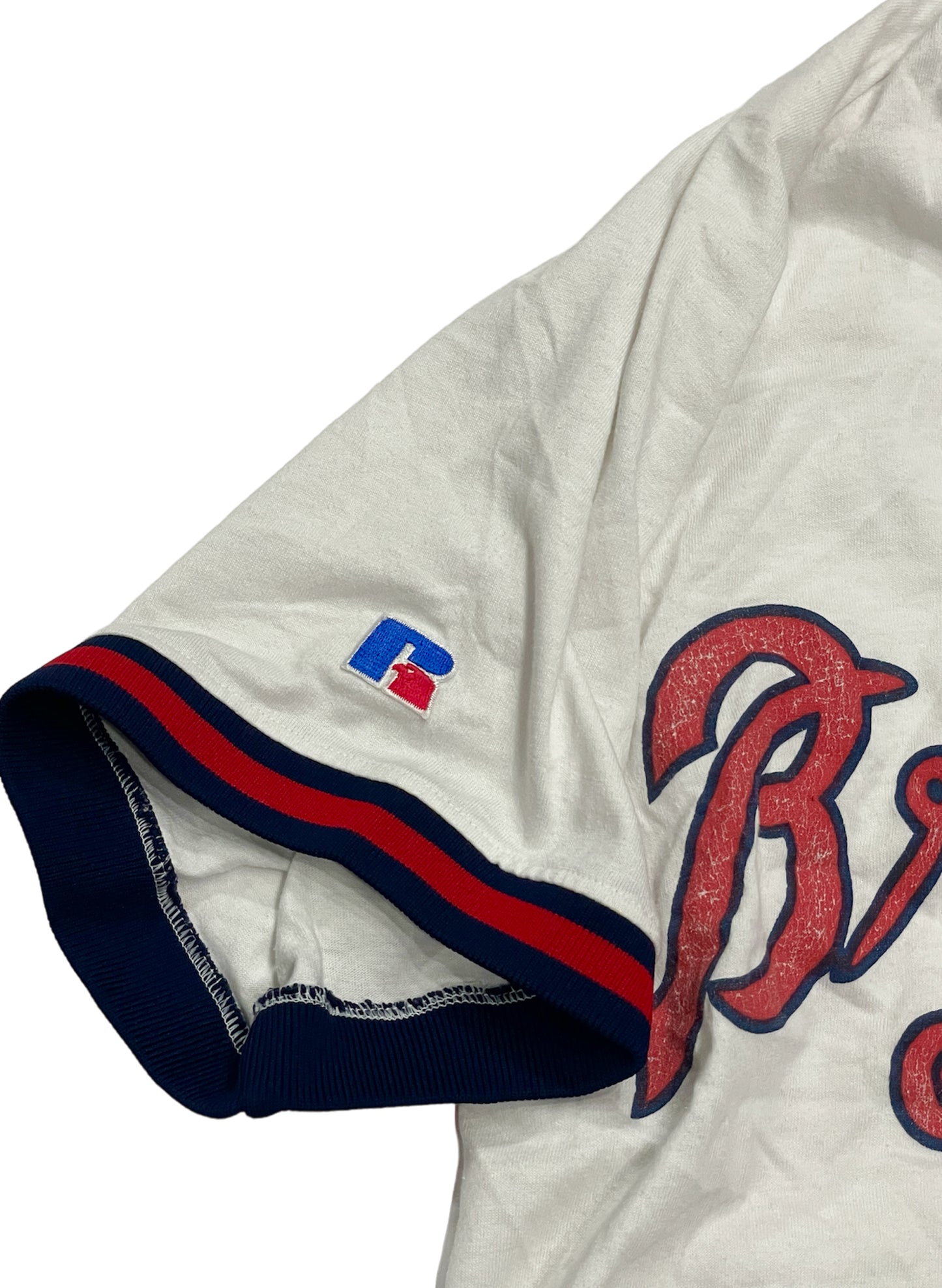 (UD-041) RUSSELL ATHLETIC BRAVES BB SHIRT USA