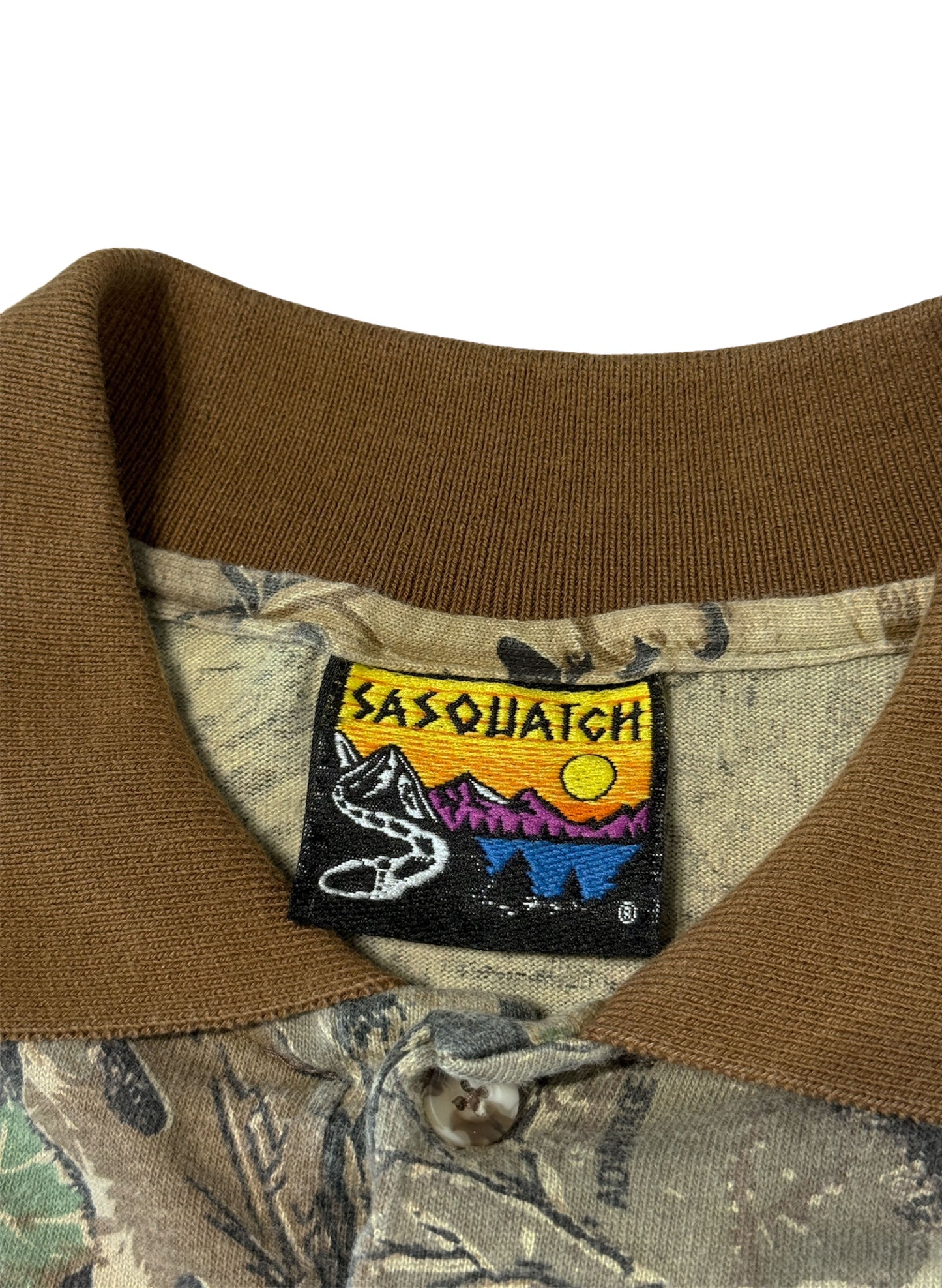 (SUP-043)  SASQUATCH REAL TREE POLO  (M)