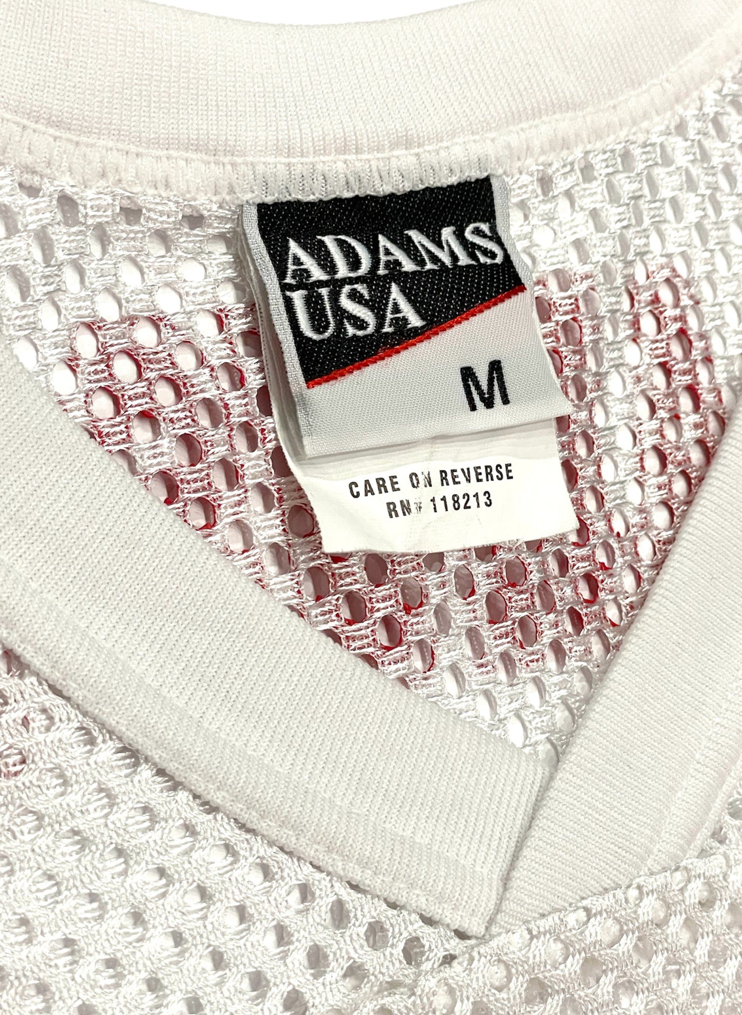 (UD-049) VINTAGE MESH GAME SHIRT ADAMS USA