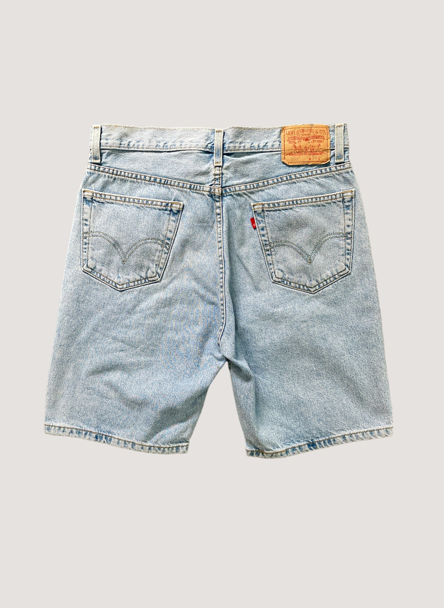 (WB-24SS-050) WOODBLOCK CUSTOMIZED US ARMY PATCHED DENIM SHORTS #C