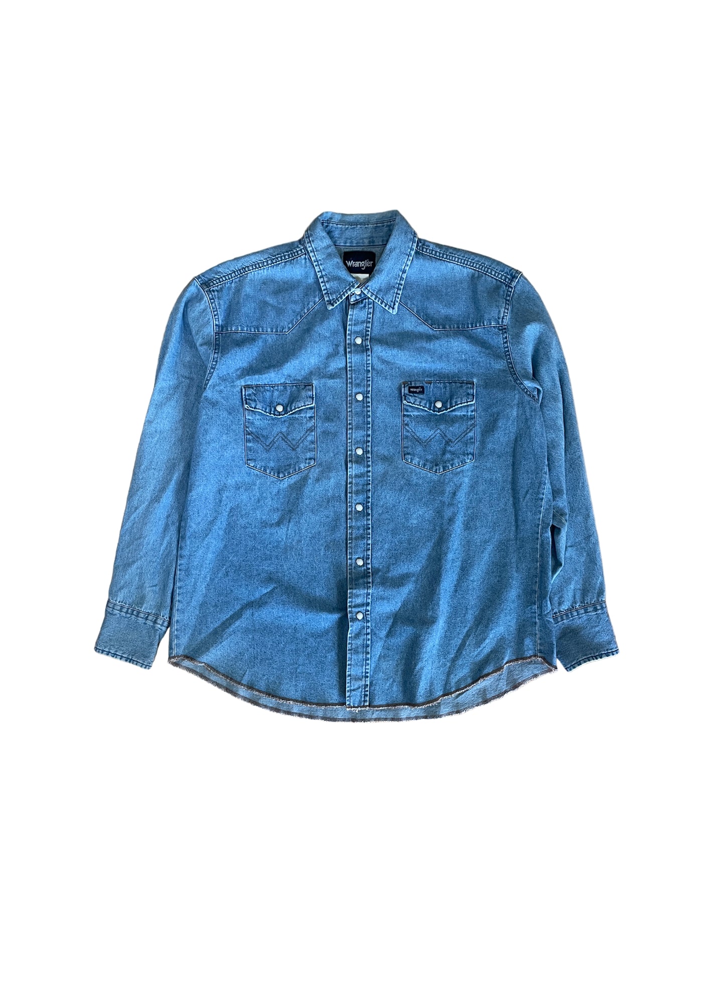 (UD-054) Wrangler WESTERN DENIM SHIRT(MS7127D)