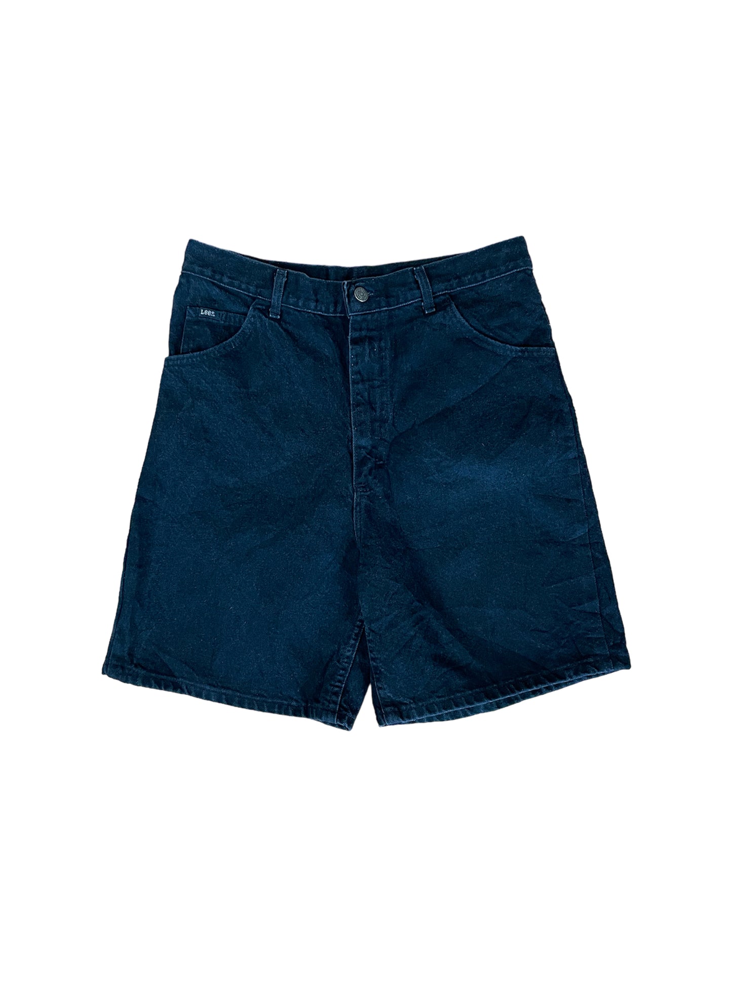 (UD-058) LEE BLACK DENIM SHORTS