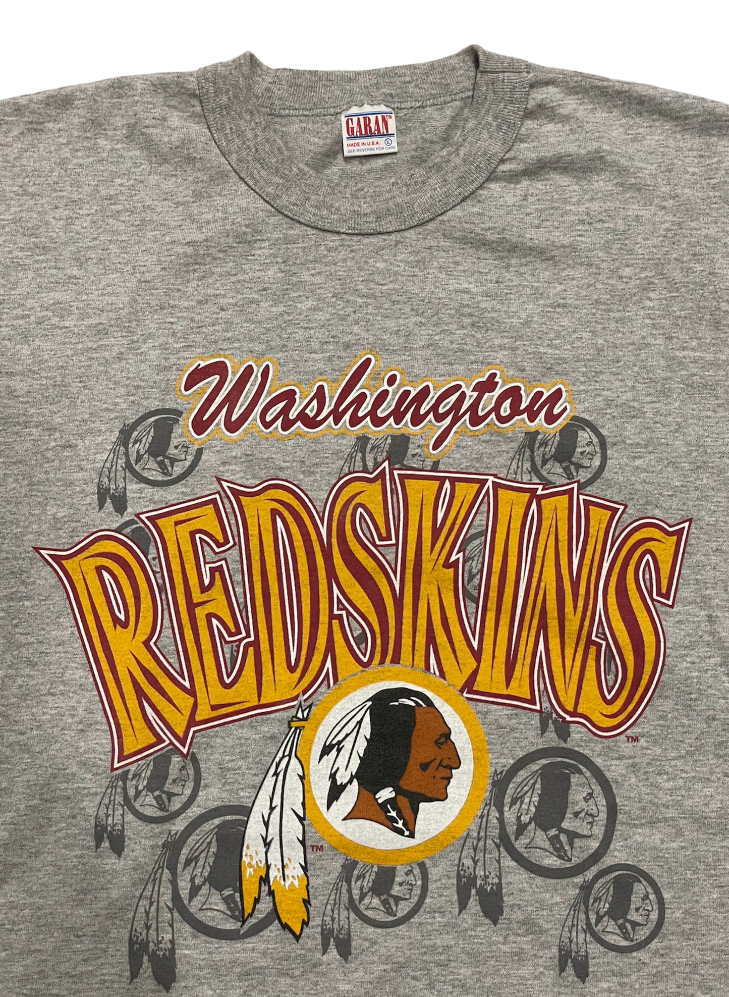 (UD-063) GARAN WASHINGTON REDSKINS TEE USA  (XL)