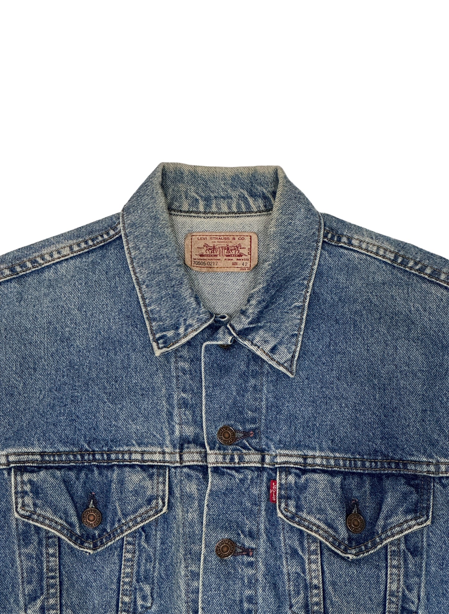 (SUP-067)  LEVI’S 70505 - 0217 - MADE IN U.S.A.  (42・L相当)