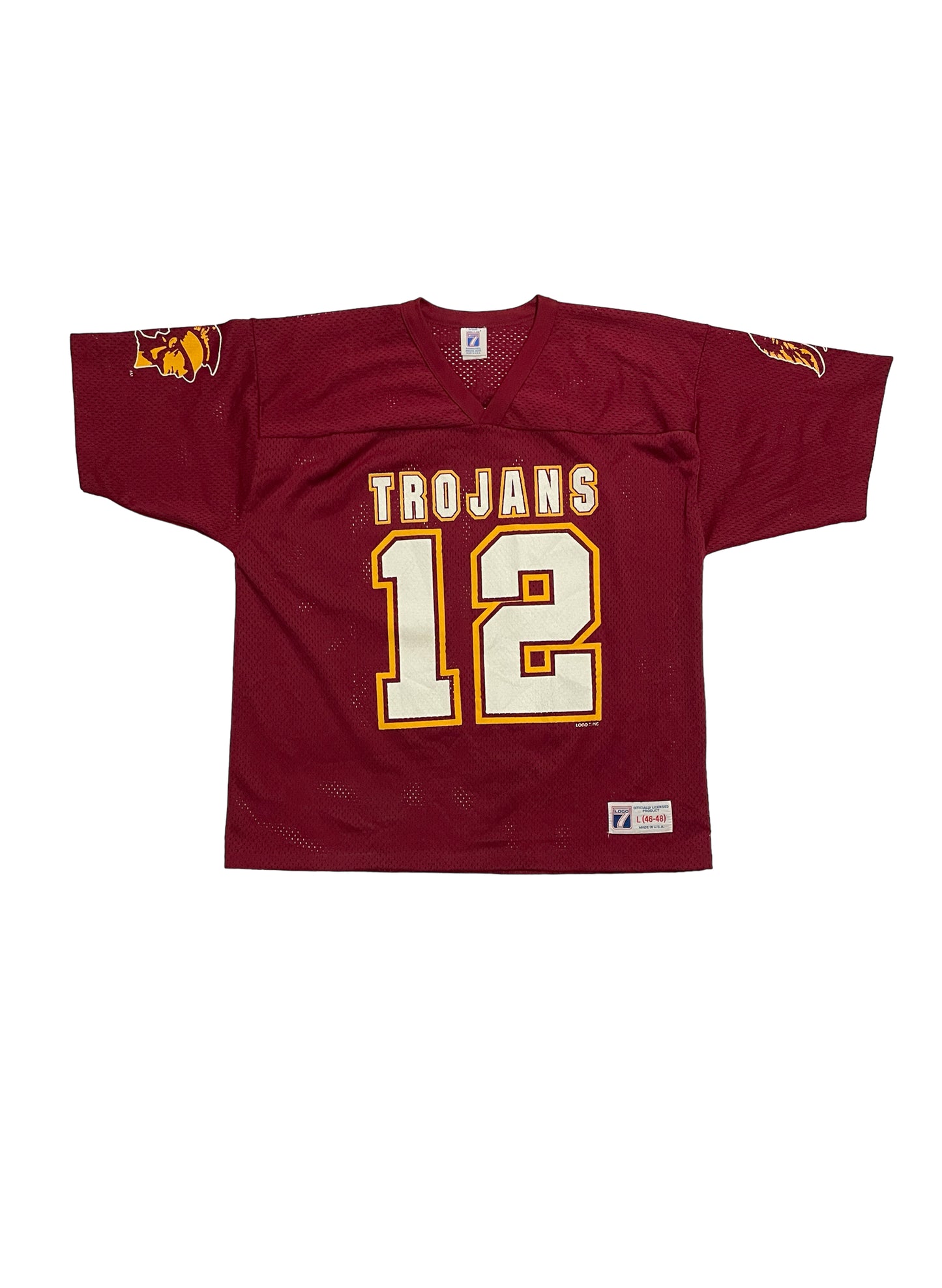 (UD-089) LOGO 7 MESH FOOTBALL USC TROJANS